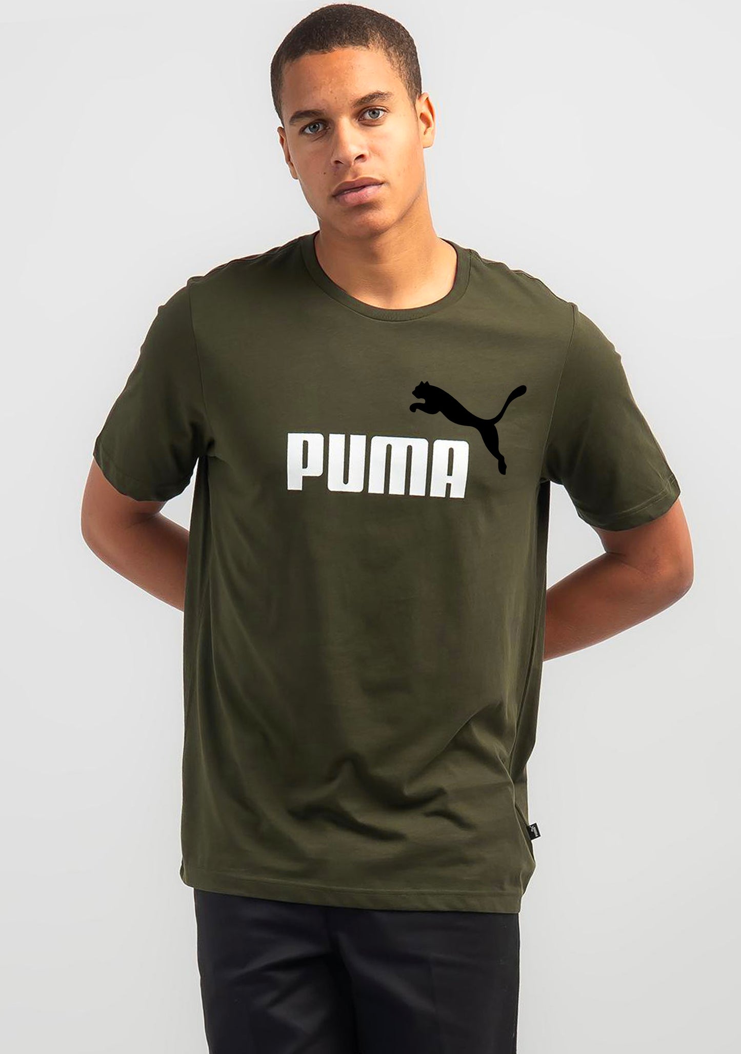 Puma Men's ESS 2 Colour No. 1 Logo Tee