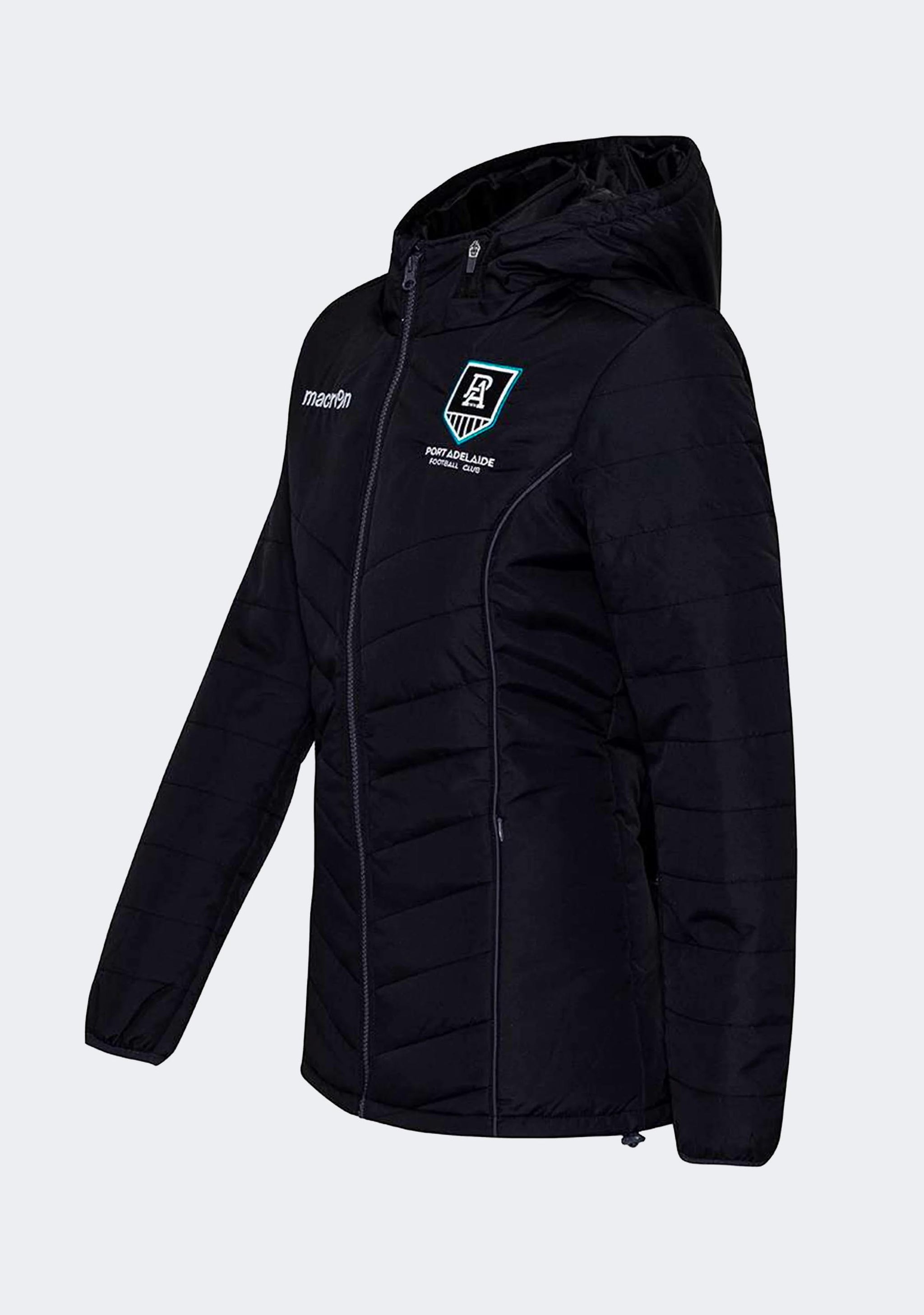 Macron Women's Port Adelaide Travel Puffer Jacket