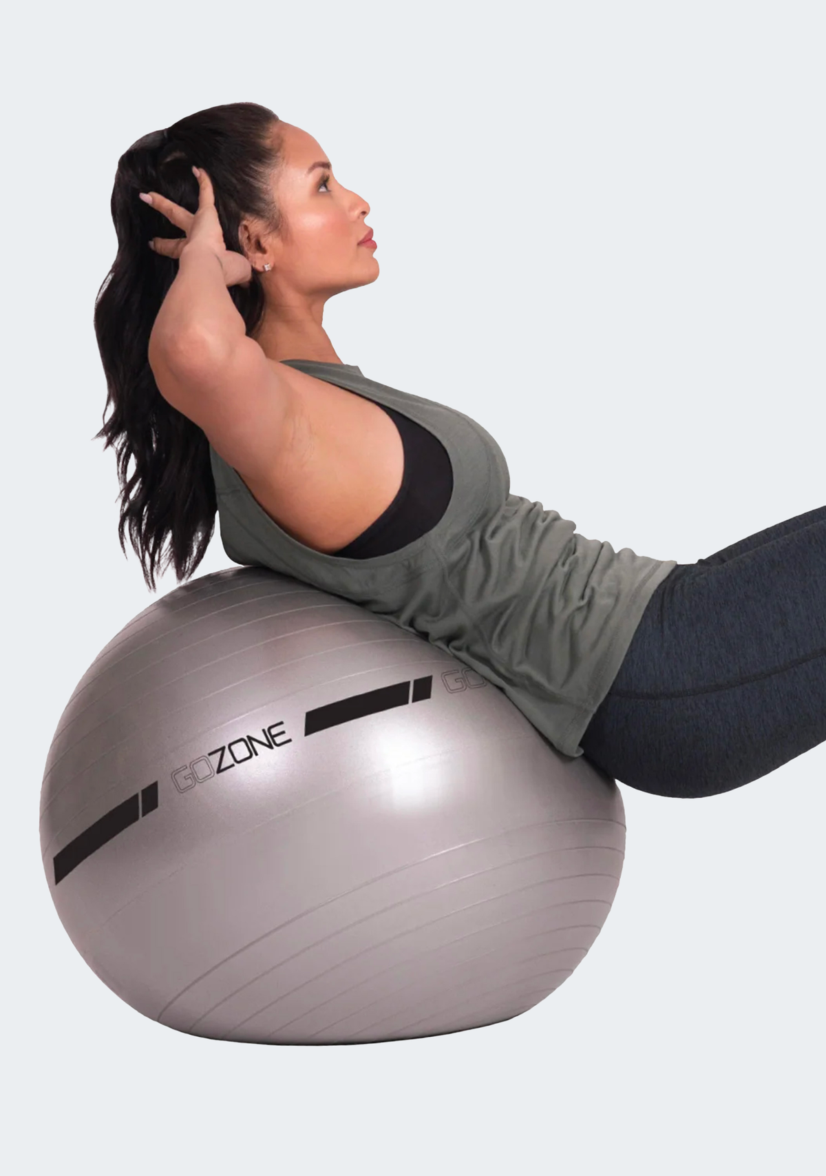 GoZone 65cm Exercise Ball (Pump Included)