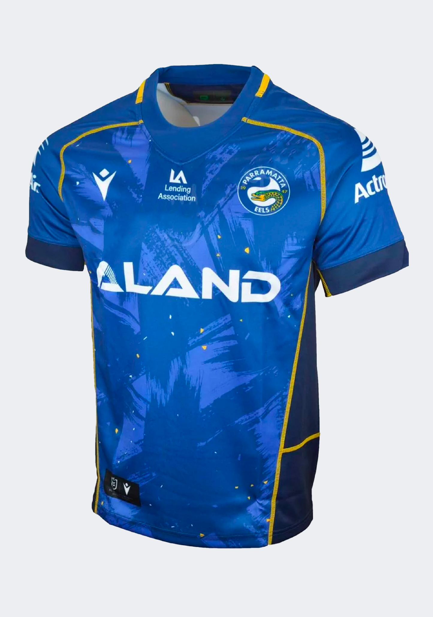 Macron Men's Parramatta Eels 2023 NRL Preseason Training Jersey