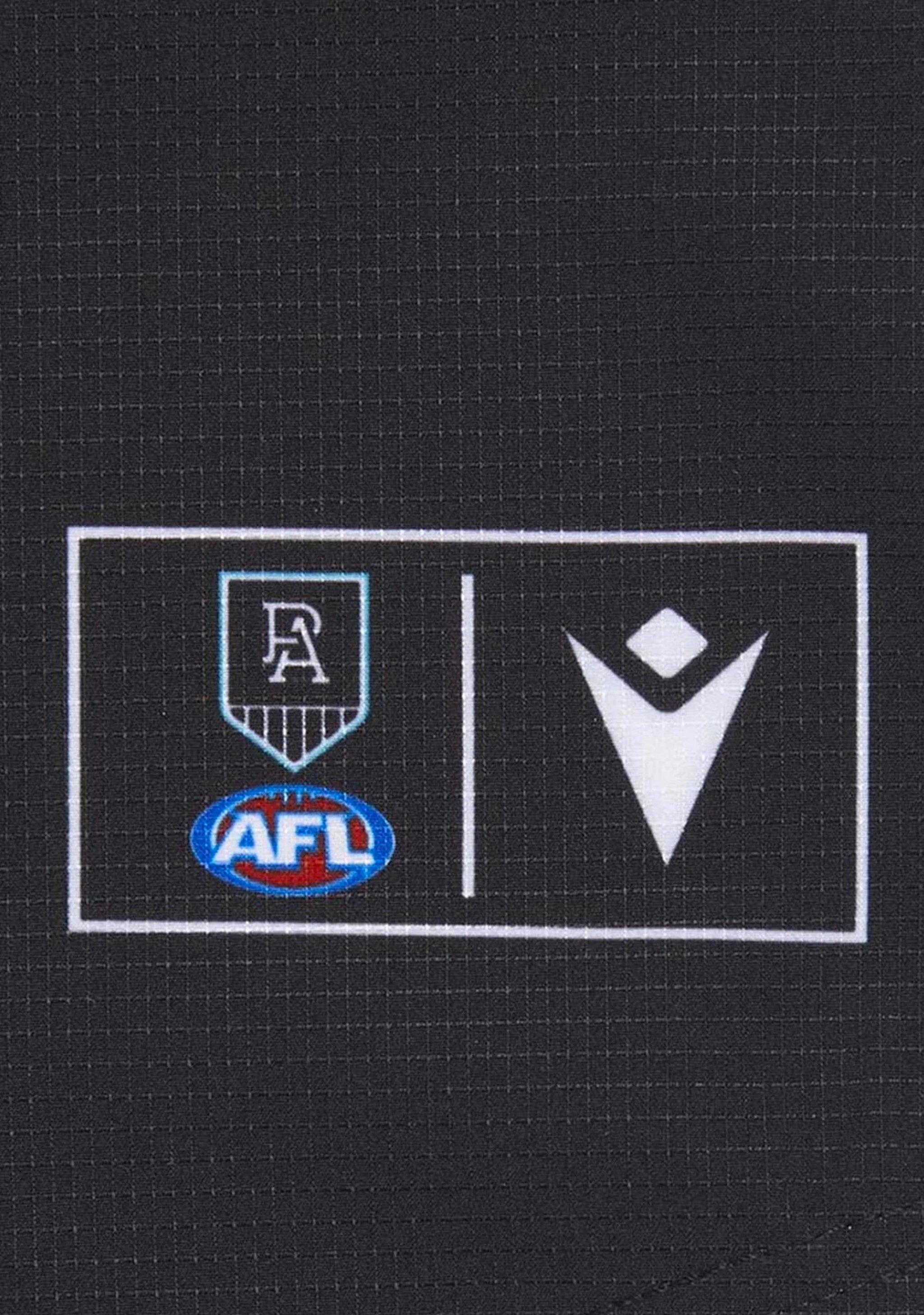 Macron Men's Port Adelaide AFL 2021 Replica Home Guernsey
