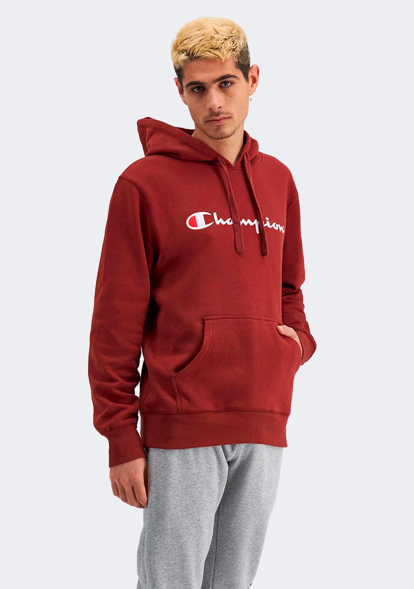 Champion Men's Script Hoodie