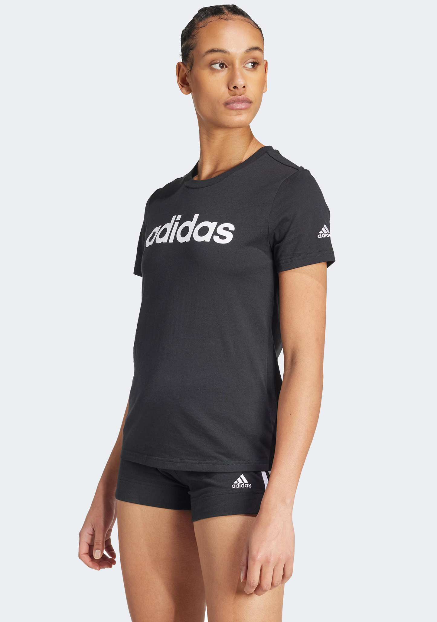 Adidas Essentials Slim Logo Tee
