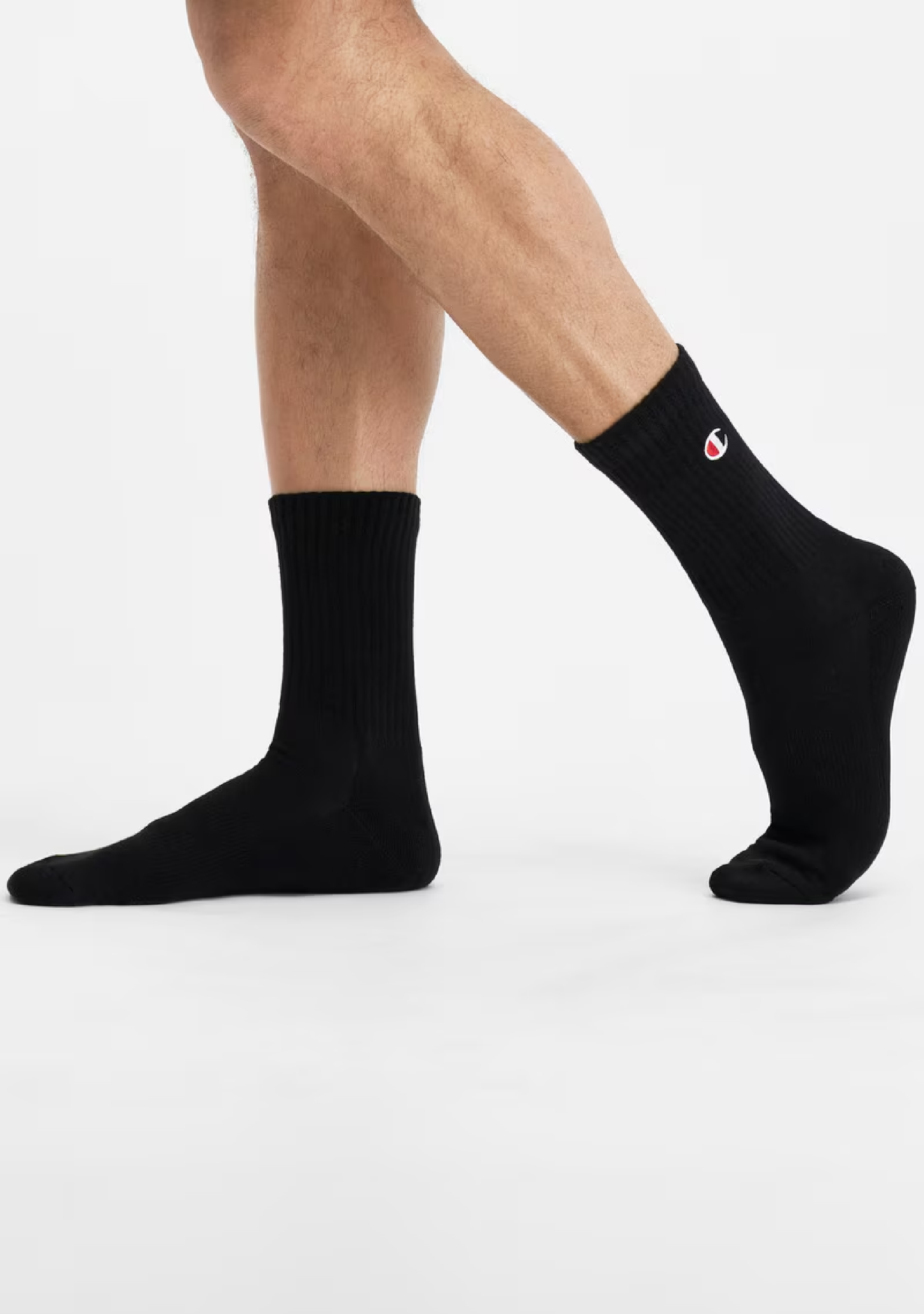 Champion C Logo Sport Crew Socks 3 Pack