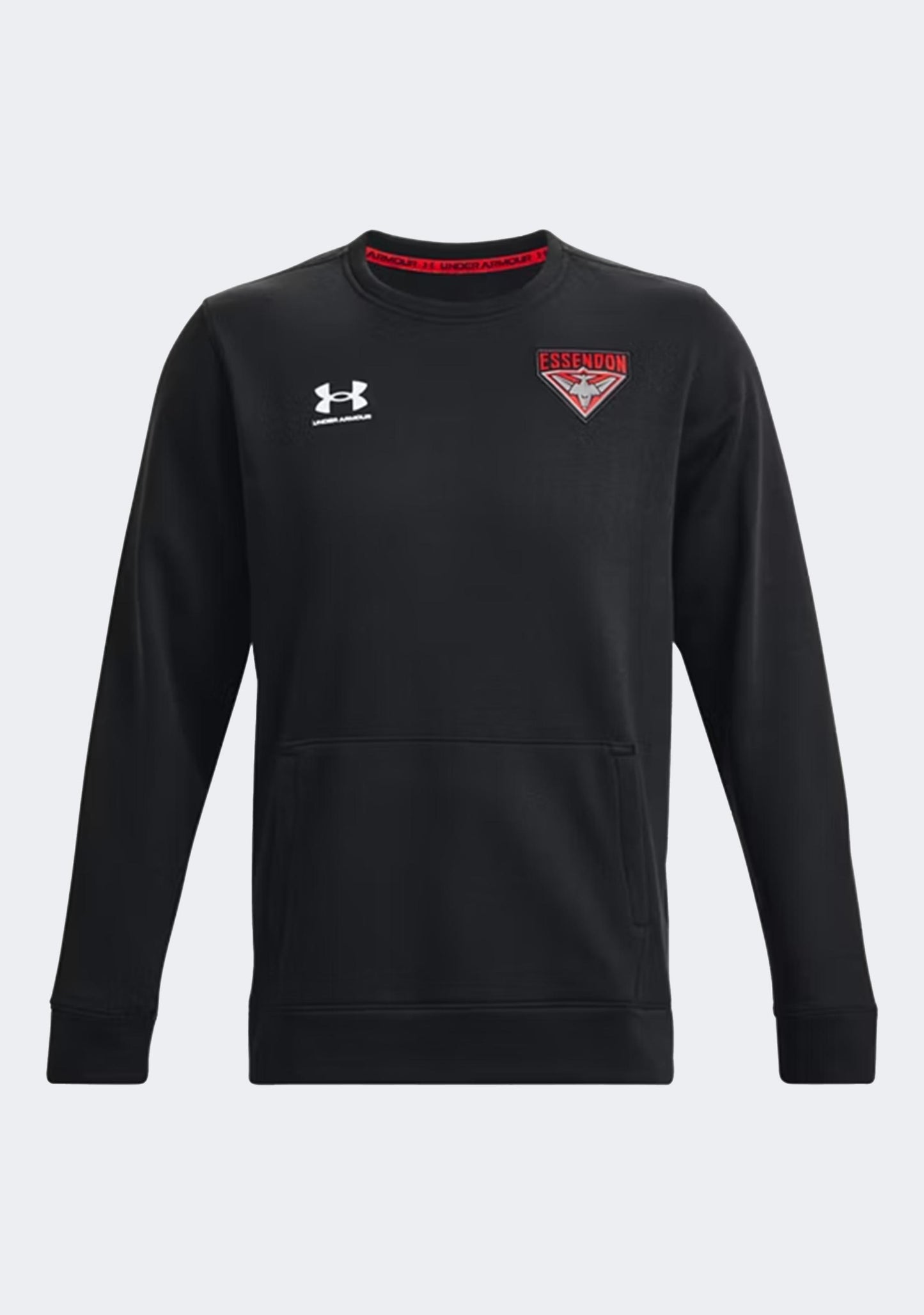 Under Armour Men's Essendon FC Hustle Fleece Crew