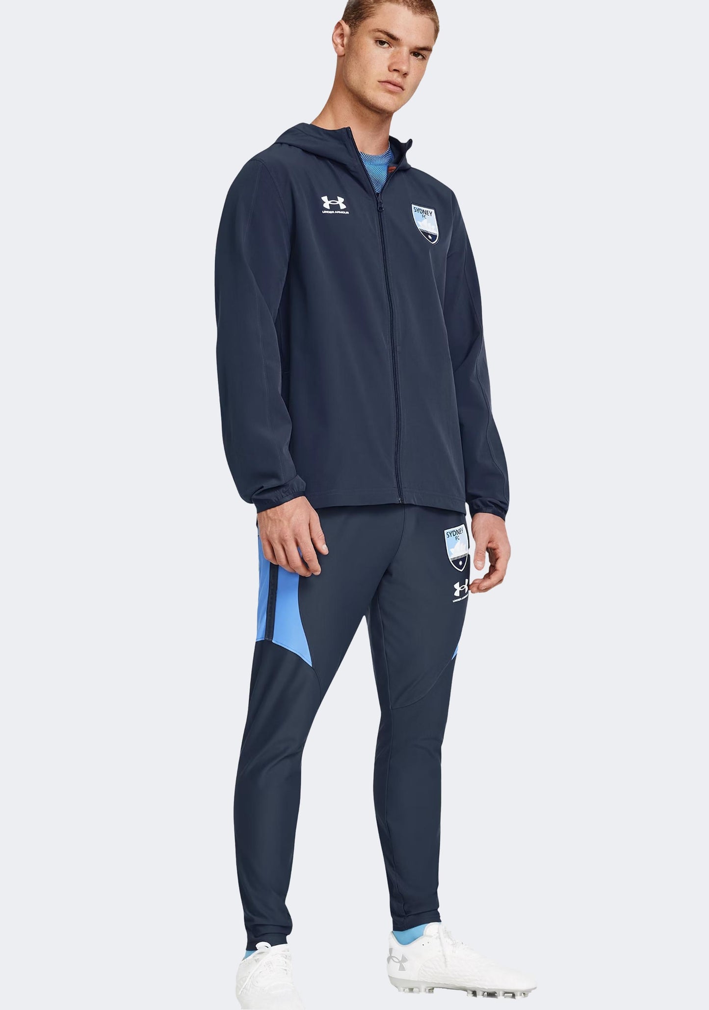 Under Armour Men's Sydney FC Challenger Storm Shell Jacket
