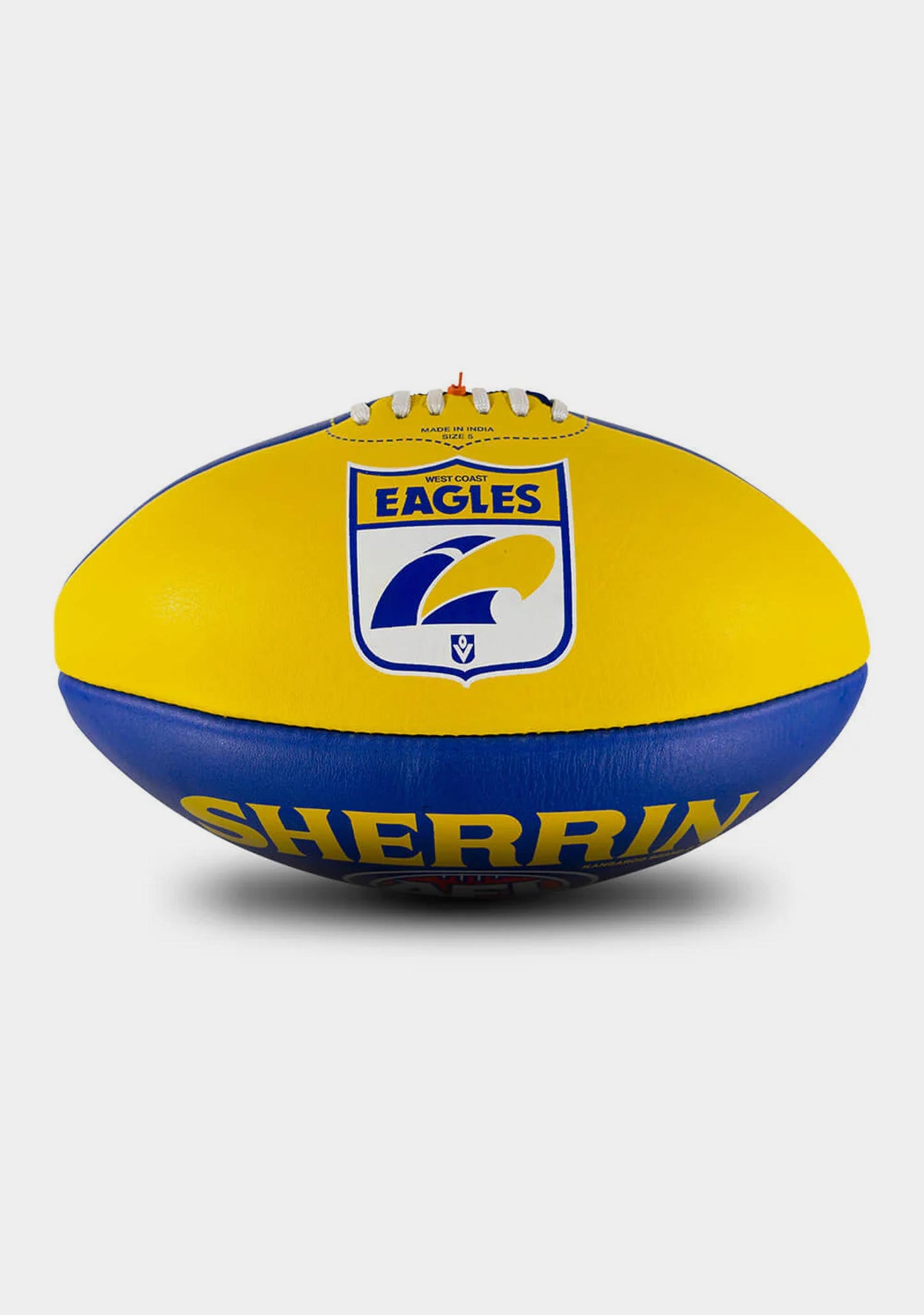 Sherrin West Coast Eagles Leather Football Size 5