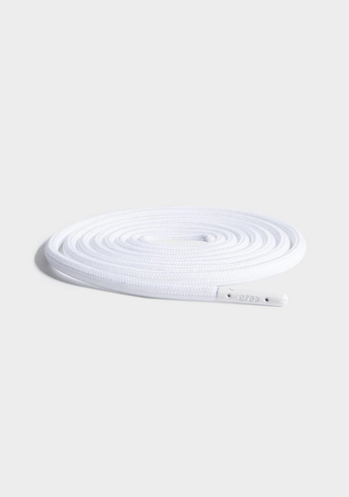 Crep Protect Round White Laces
