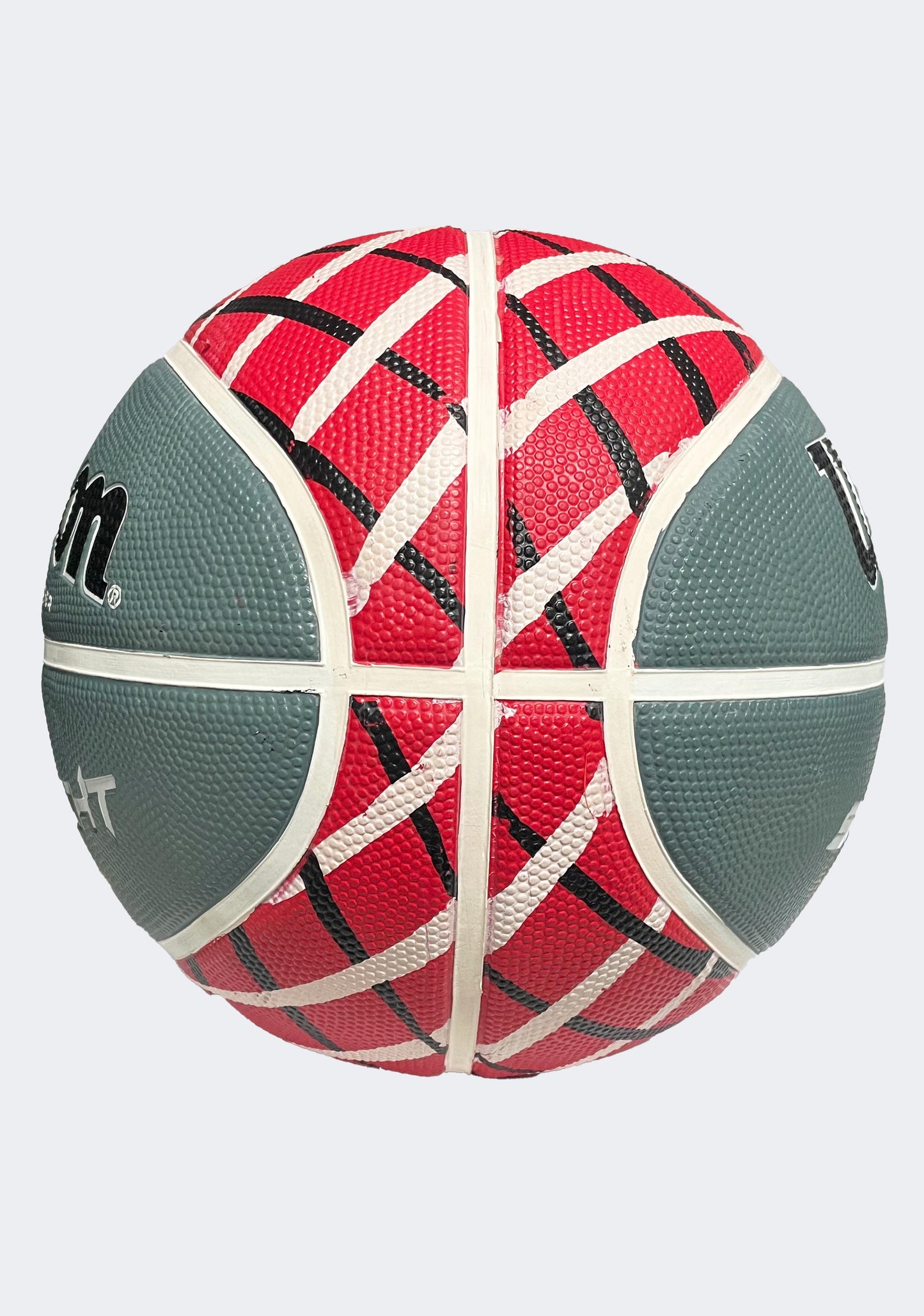 Wilson Spotlight Size 7 Basketball Red/Grey/White