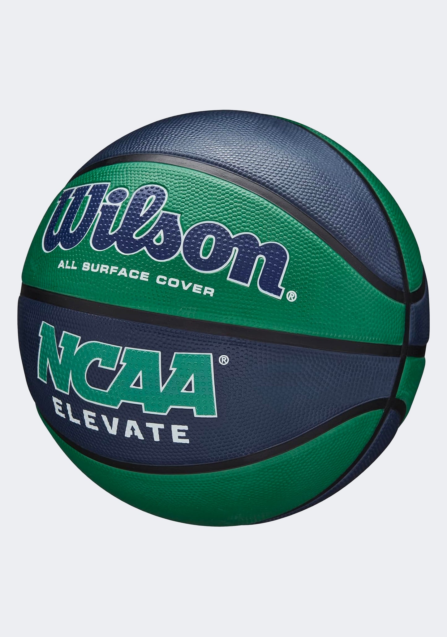Wilson NCAA Elevate Basketball Green/Navy