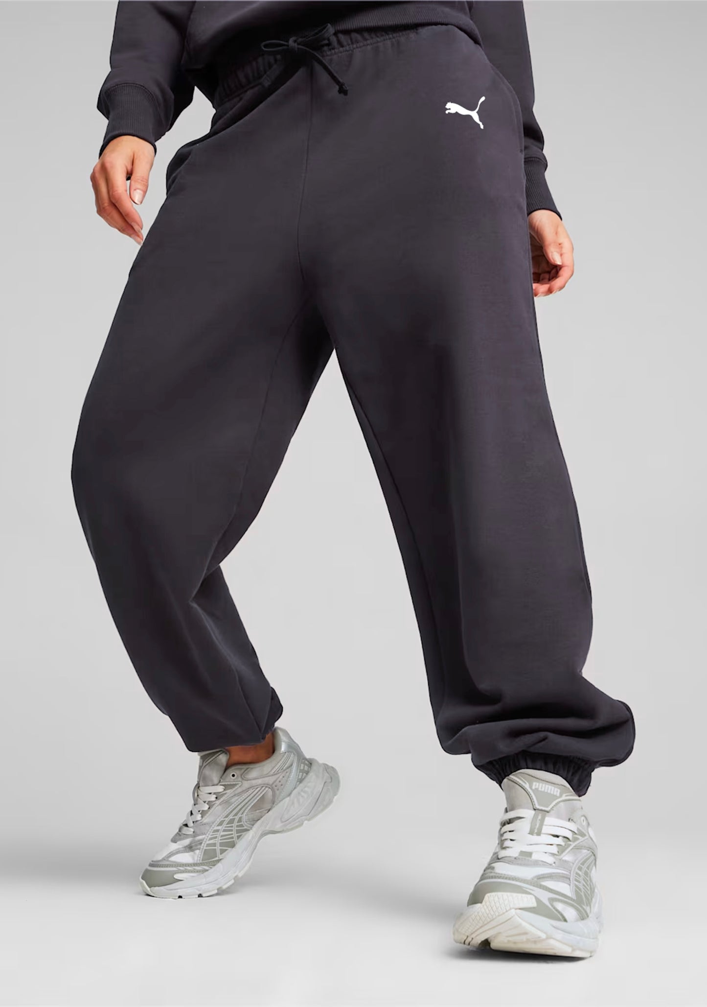 Puma Women's Puma Relaxed Sweatpants Grey