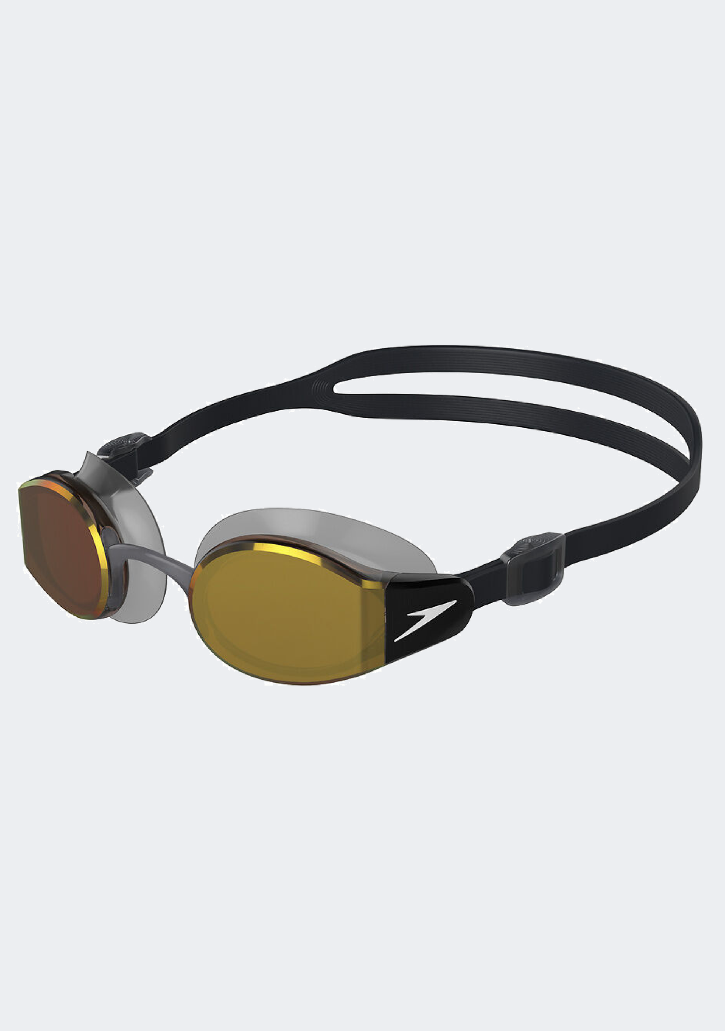 Speedo Adults Mariner Pro Mirror Goggle Black/Orange