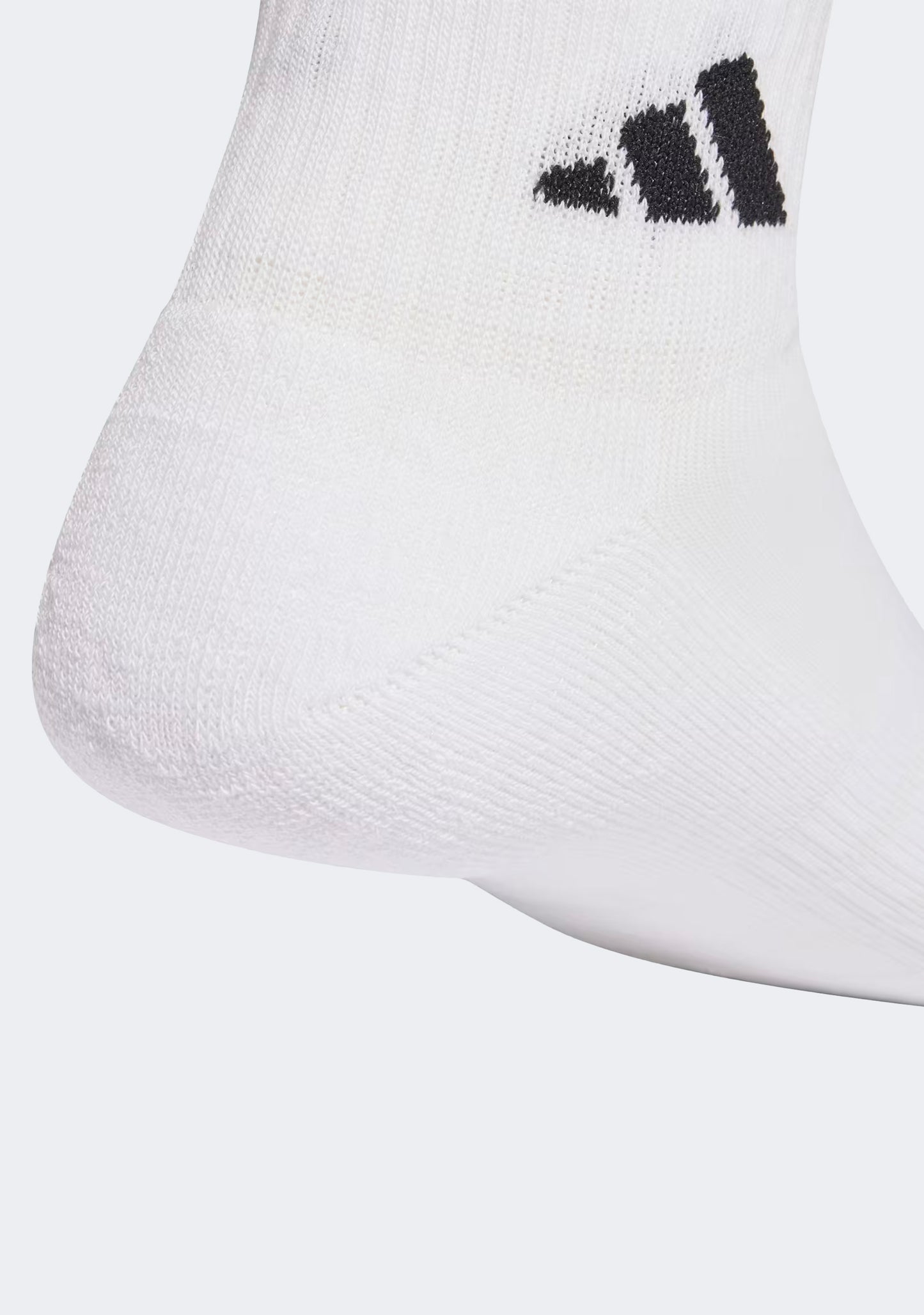 Adidas Adults 3 Pack Cushioned Sportswear Essential Ankle Socks