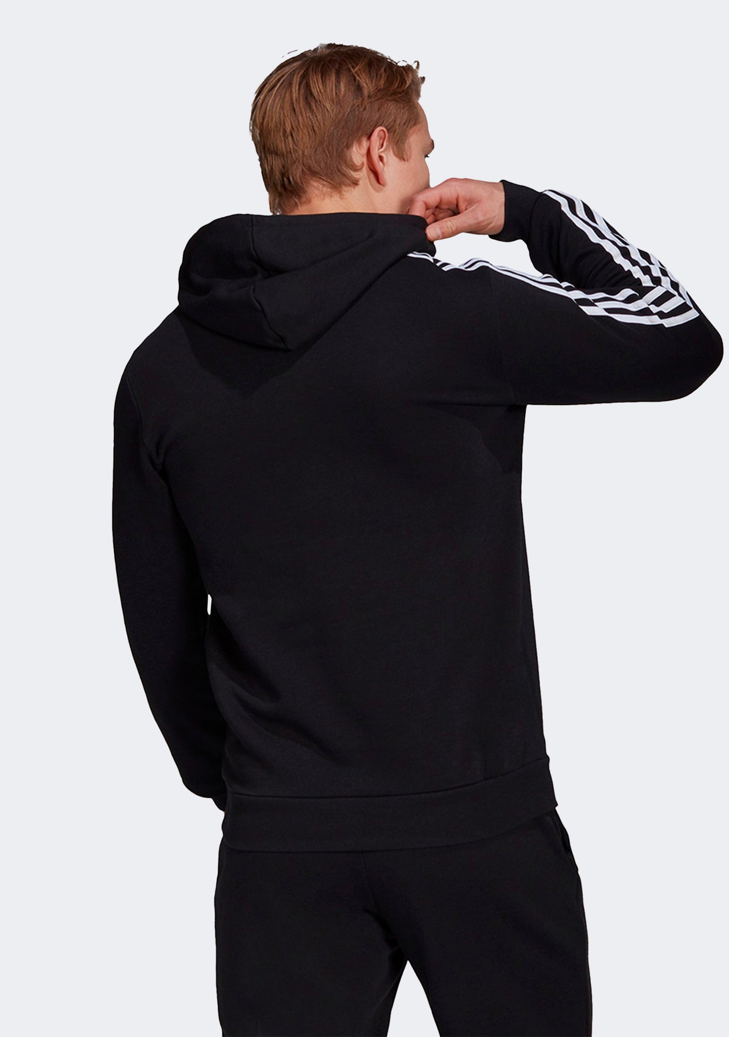 Adidas Men's Essentials Fleece 3-Stripes Hoodie