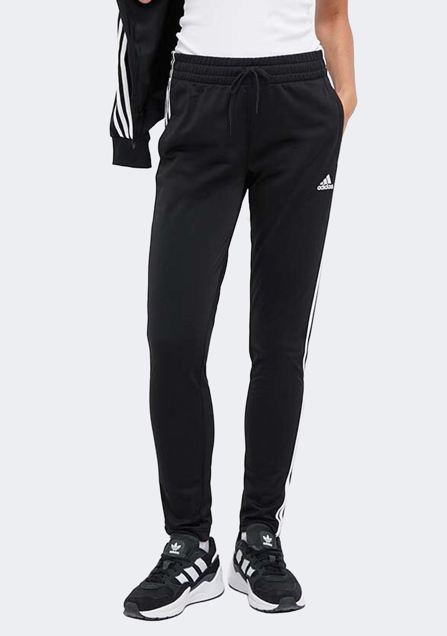 Adidas Women's Essentials 3-Stripes Tracksuit Pants