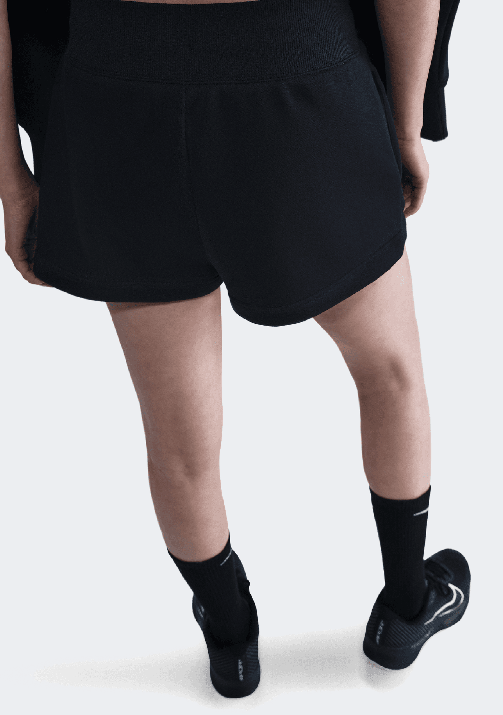 Nike Court Phoenix Fleece Women's High-Waisted Loose Shorts