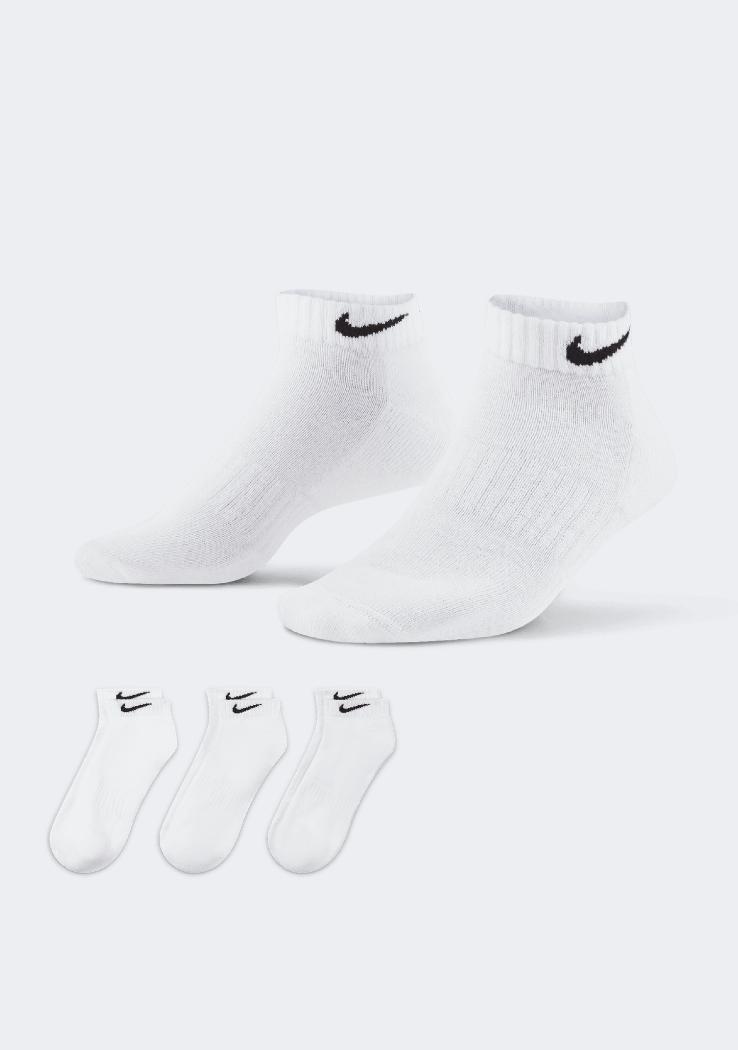 Nike Everyday Cushioned Low Socks (3 Pack)