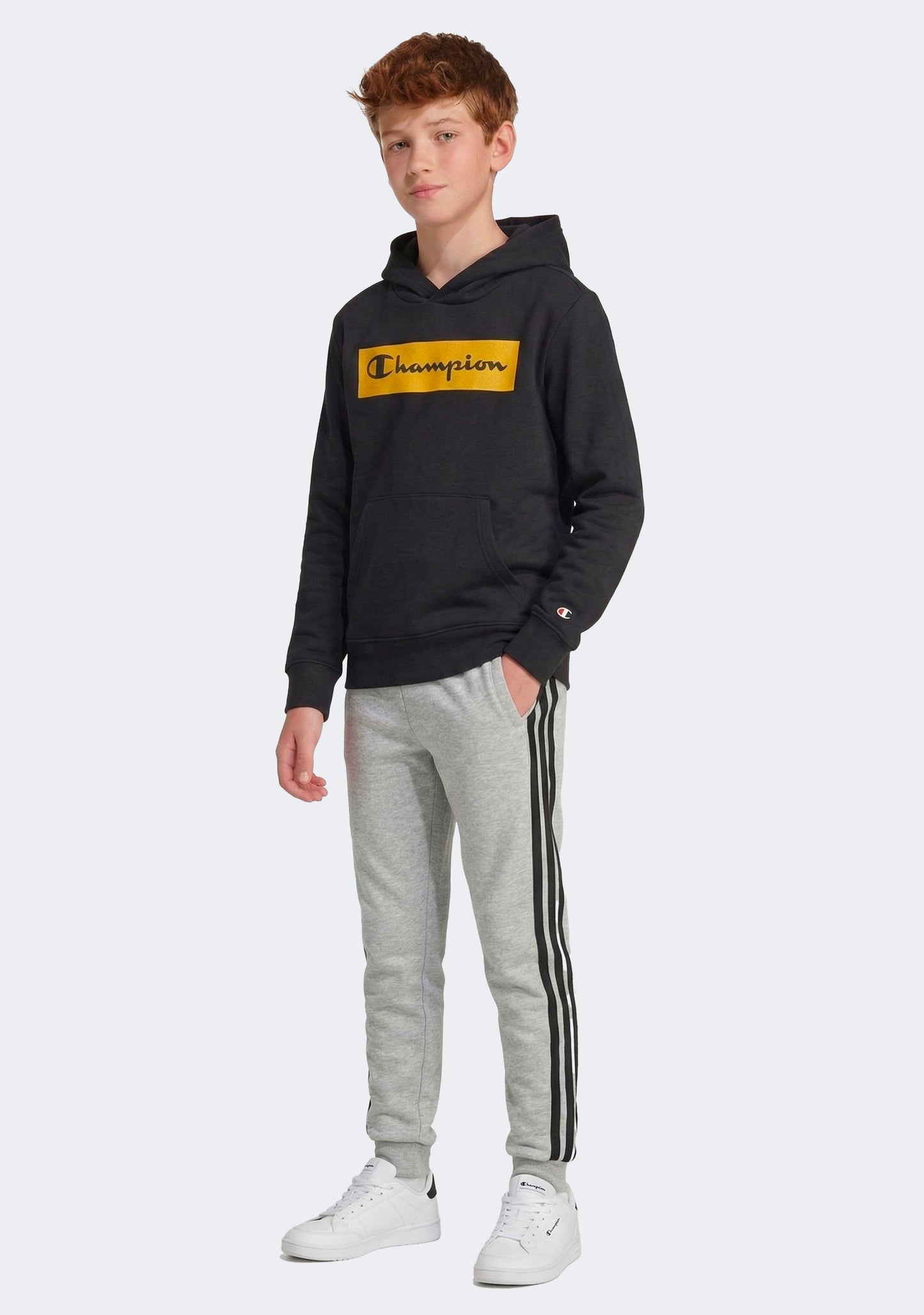Champion Boys' EU Flockbox Hoodie
