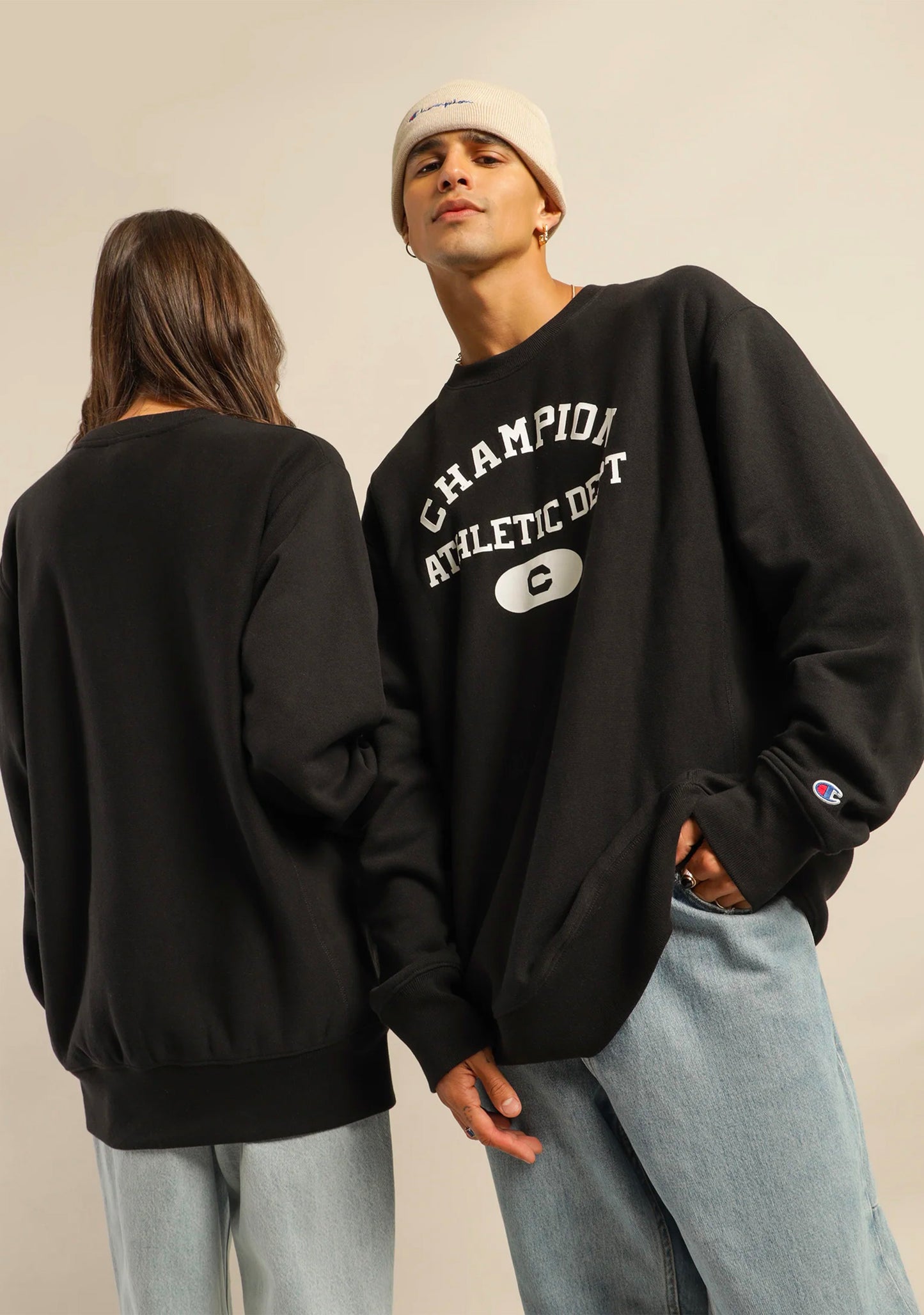 Champion Men's Rebound Terry Archive Crew