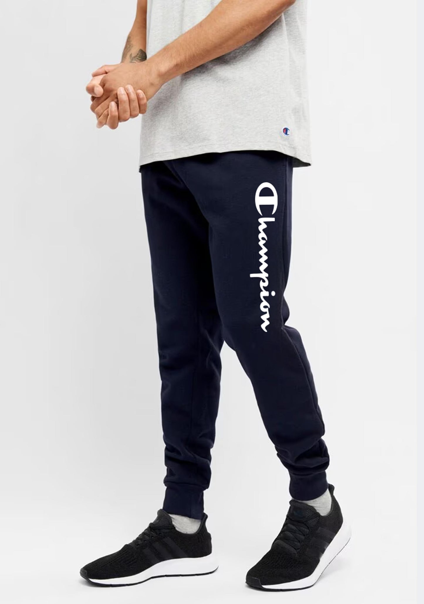 Champion Men's EU Rochester Script Joggers