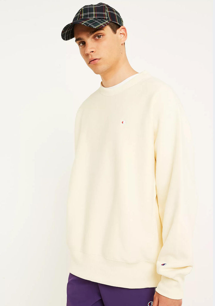 Champion Men's Reverse Weave Small C Crew