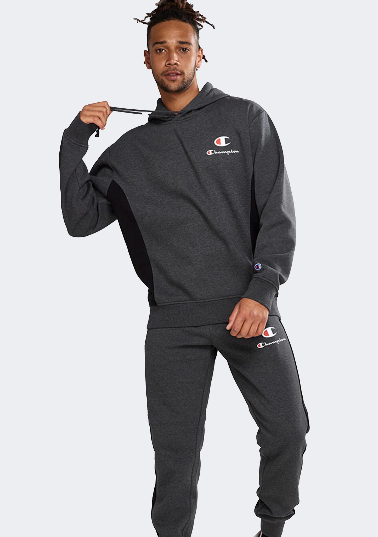 Champion Men’s Sporty Panel Hoodie