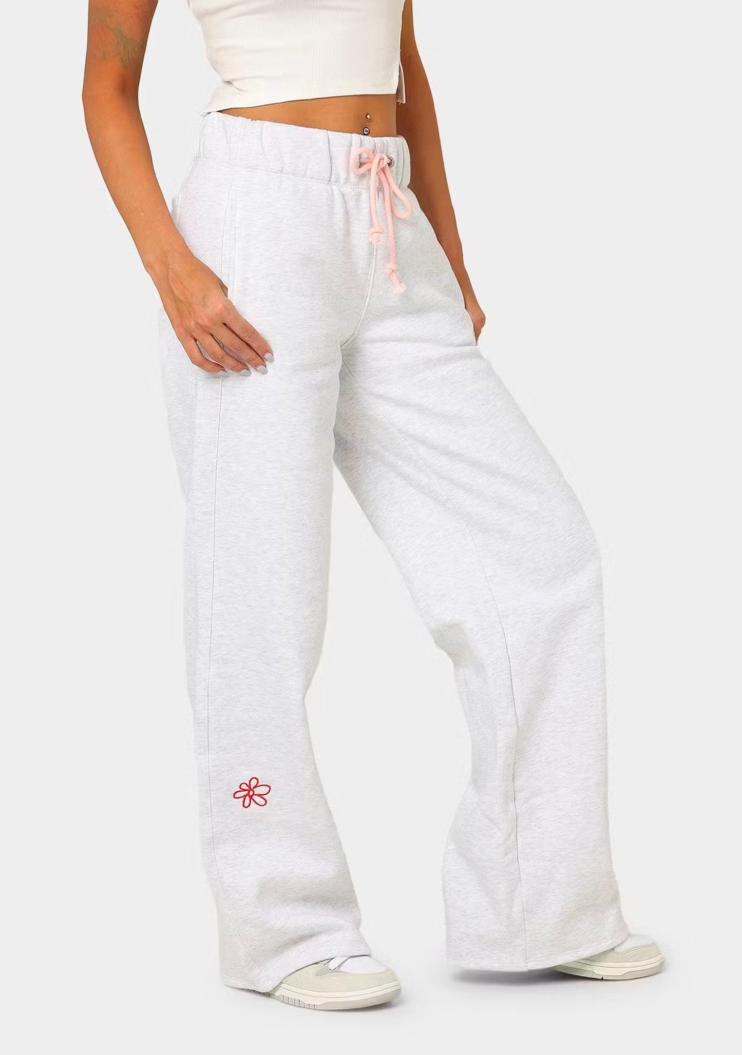 Champion Women's Reverse Weave Daisies Puddle Track Pants