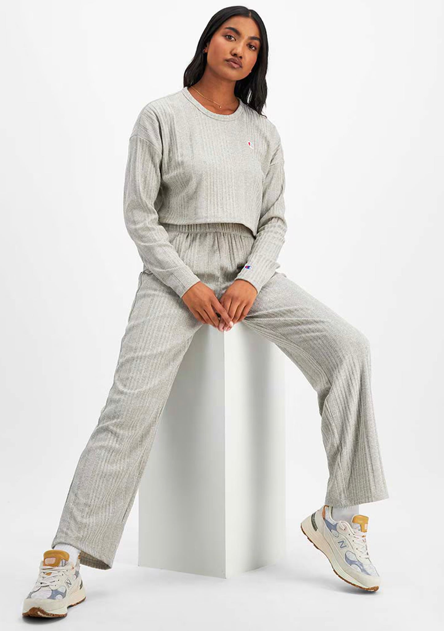 Champion Women's Lifestyle Variegated Rib Top