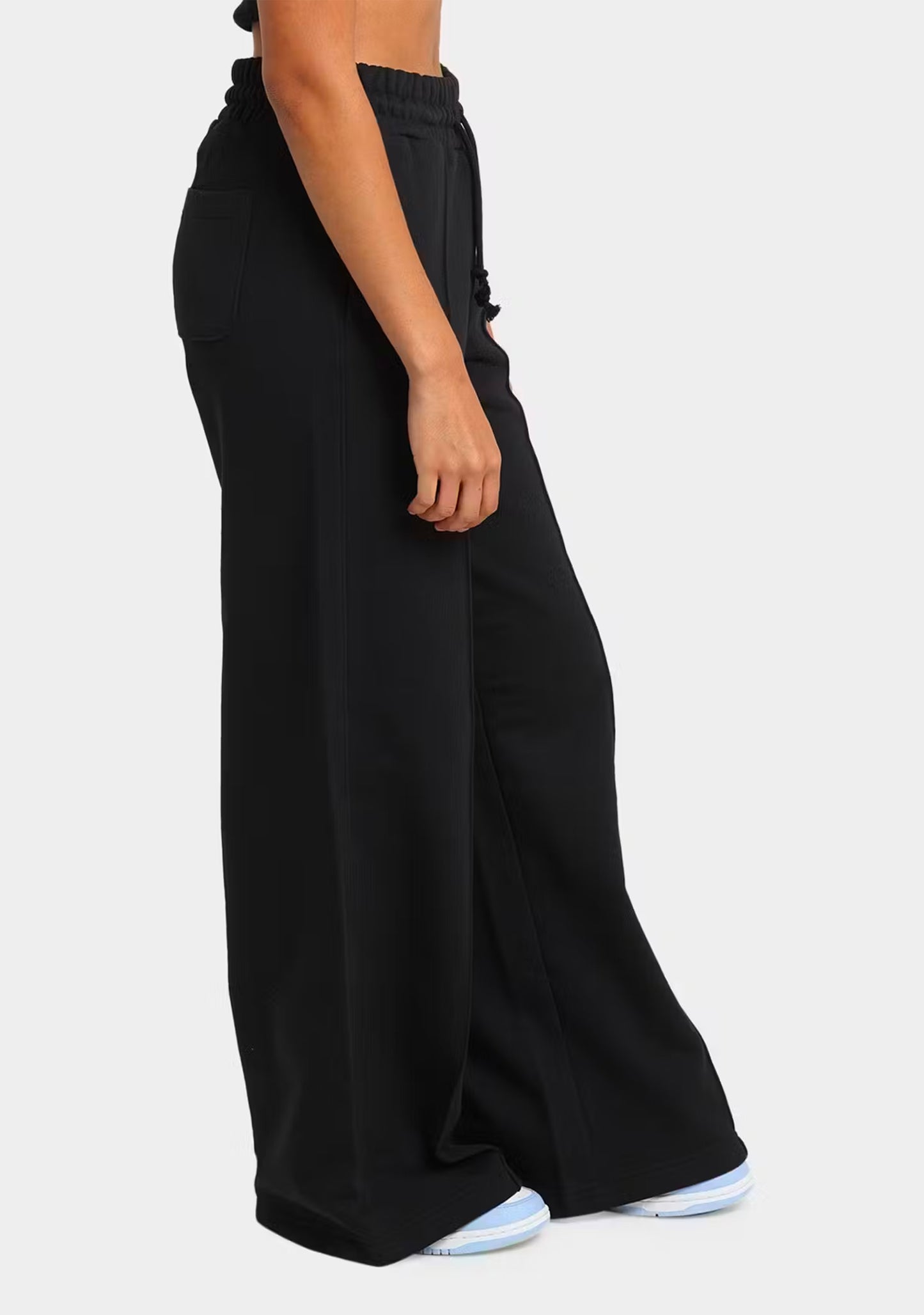 Champion Women's Reverse Weave Small C Wide Joggers