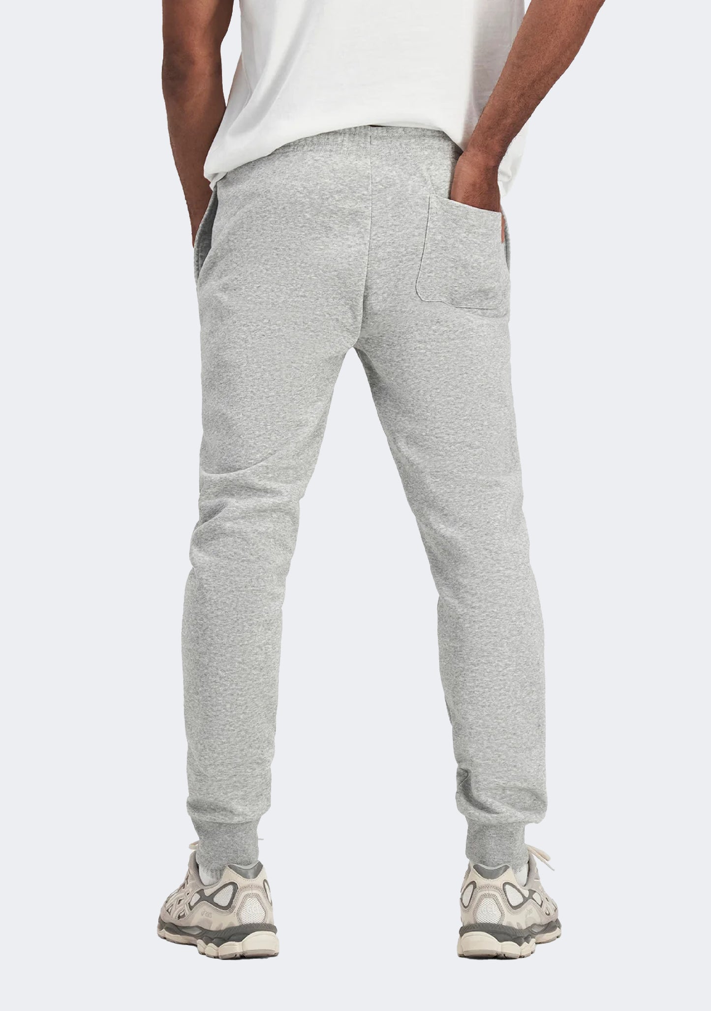 Champion Men's Skinny C Logo Fleece Trackpant