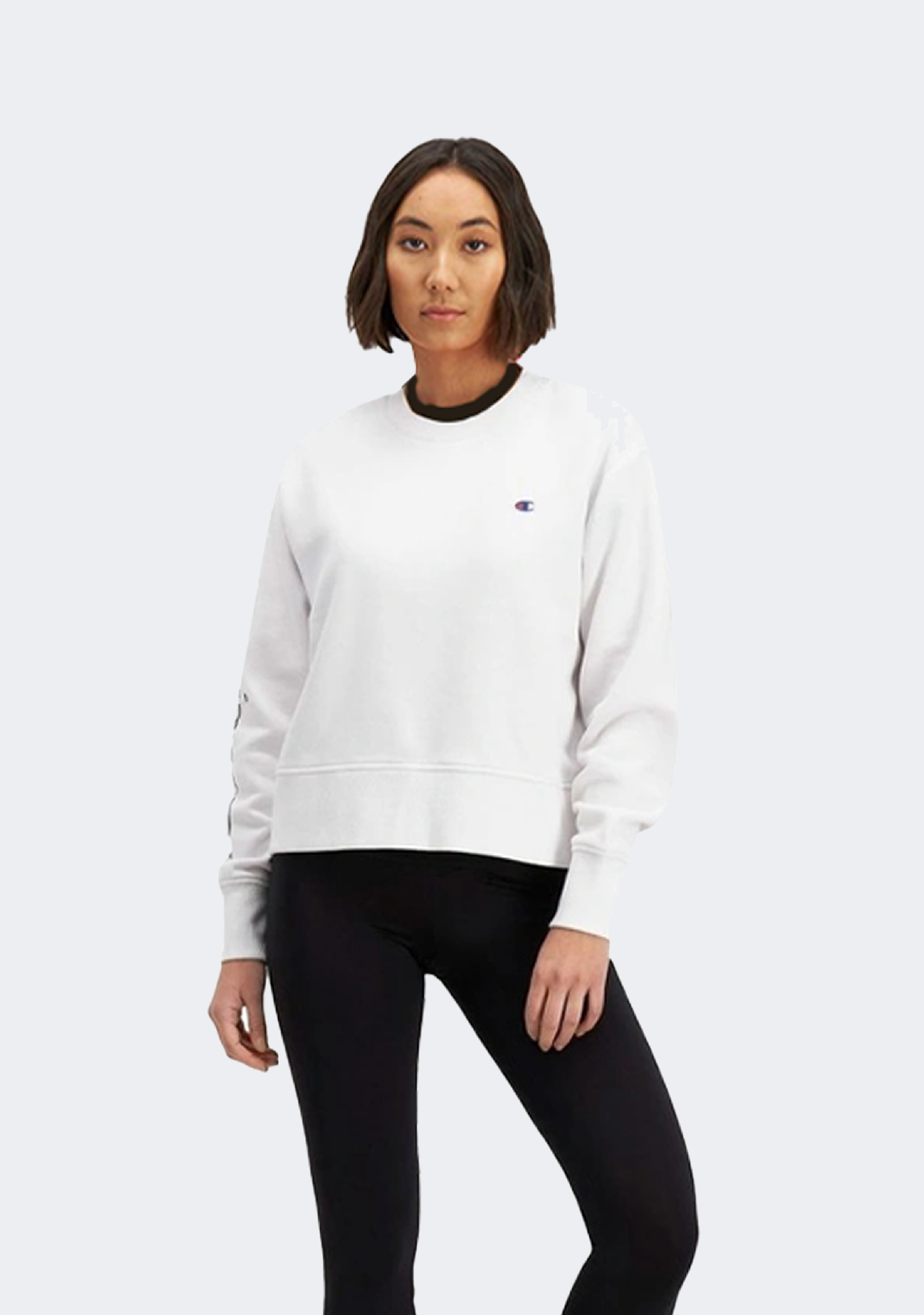 Champion Womens SPS Graphic Crop Pullover