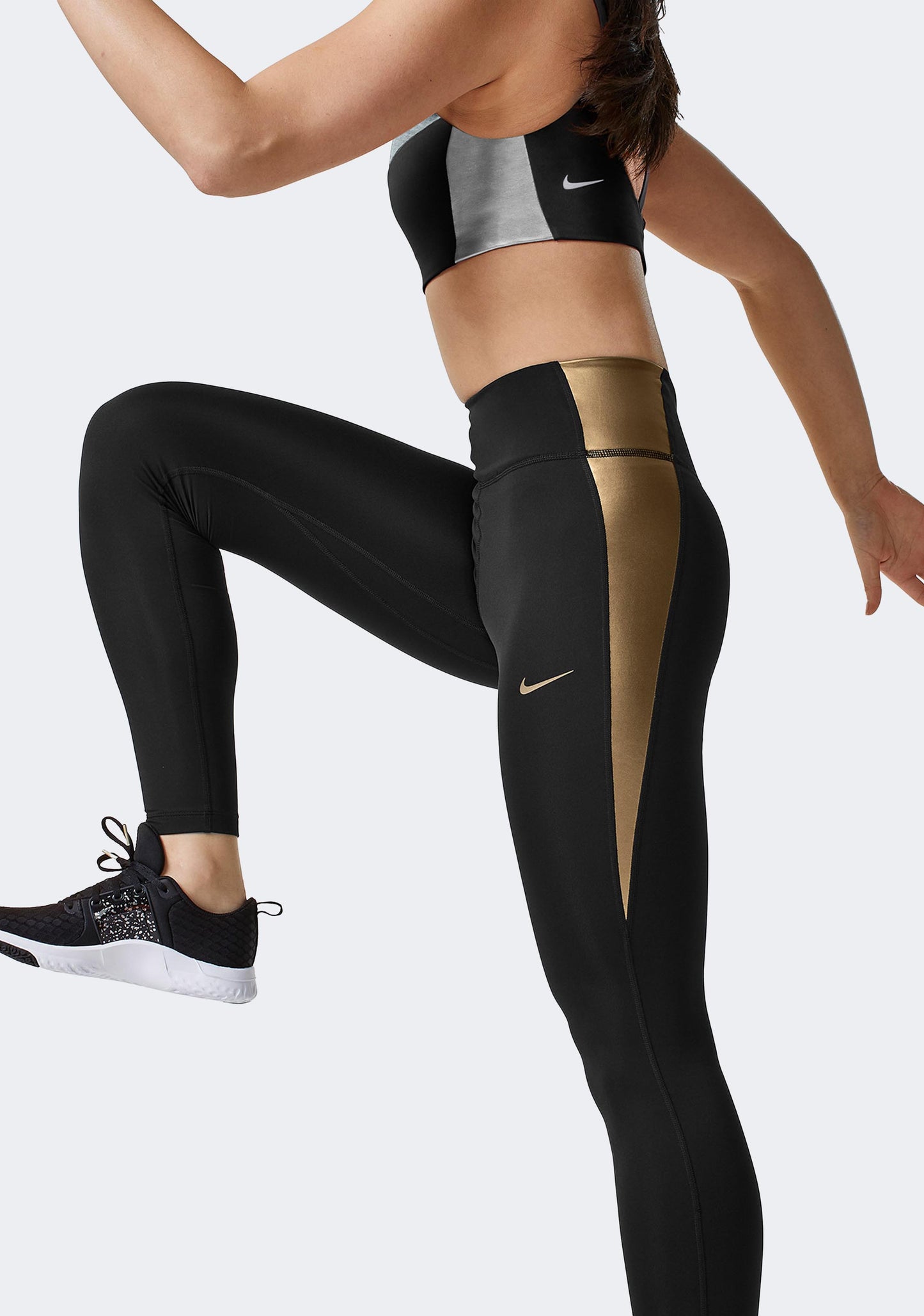Nike Women's One Tight PP5 Colour-block