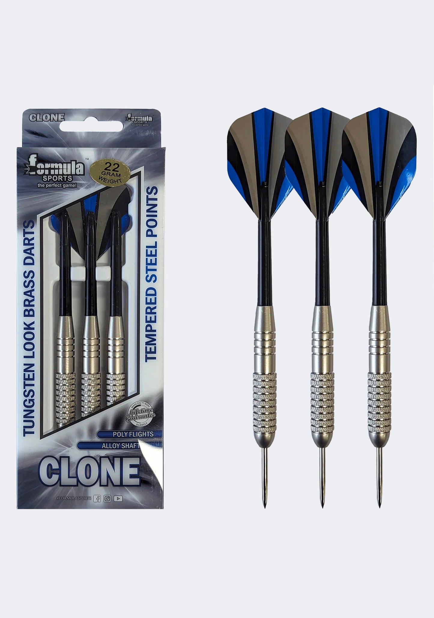 Formula Sports Clone Tempered Steel Point Darts