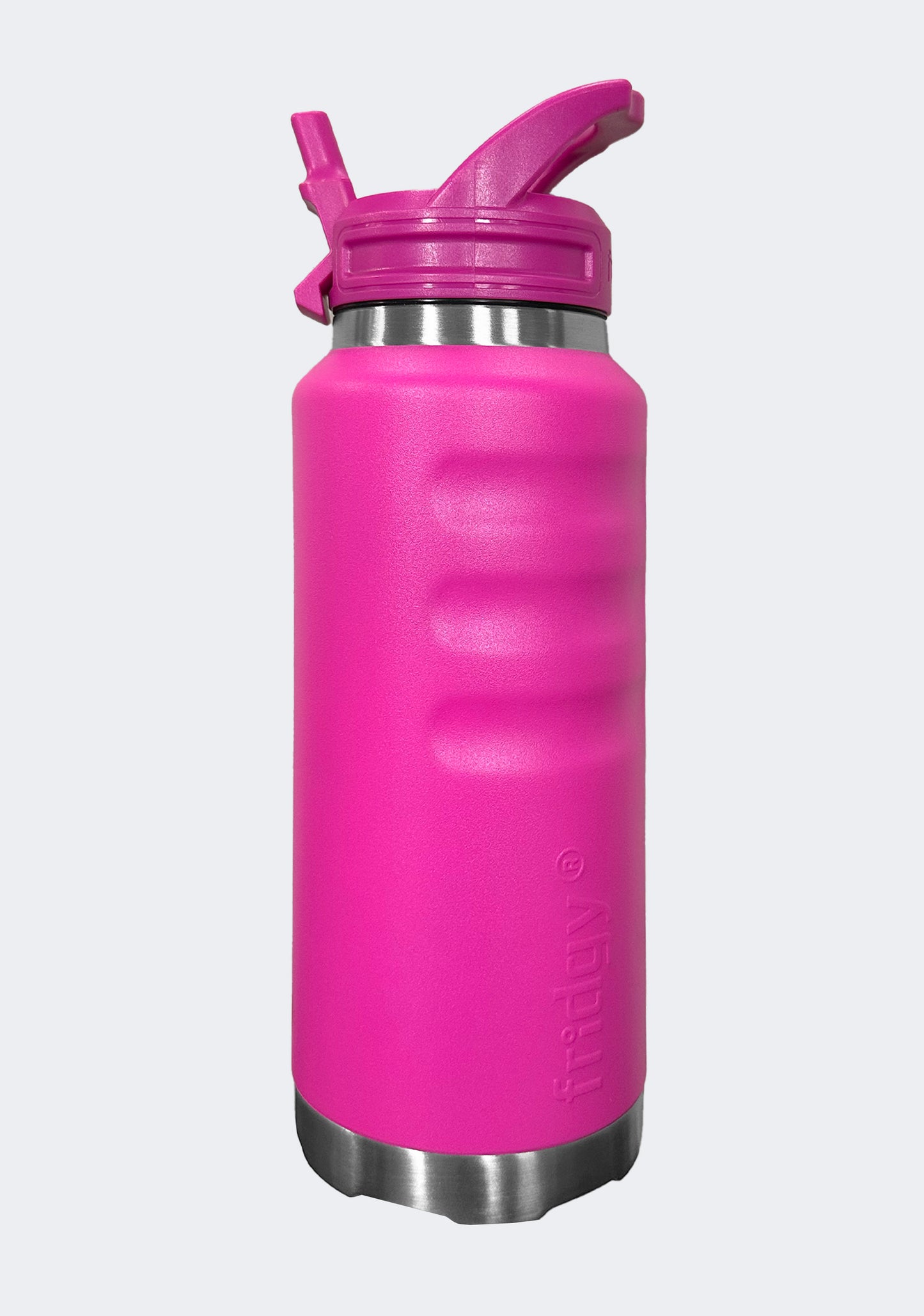 Fridgy 1080mL Grip Range Sippy Lid Water Bottle Neon Pink