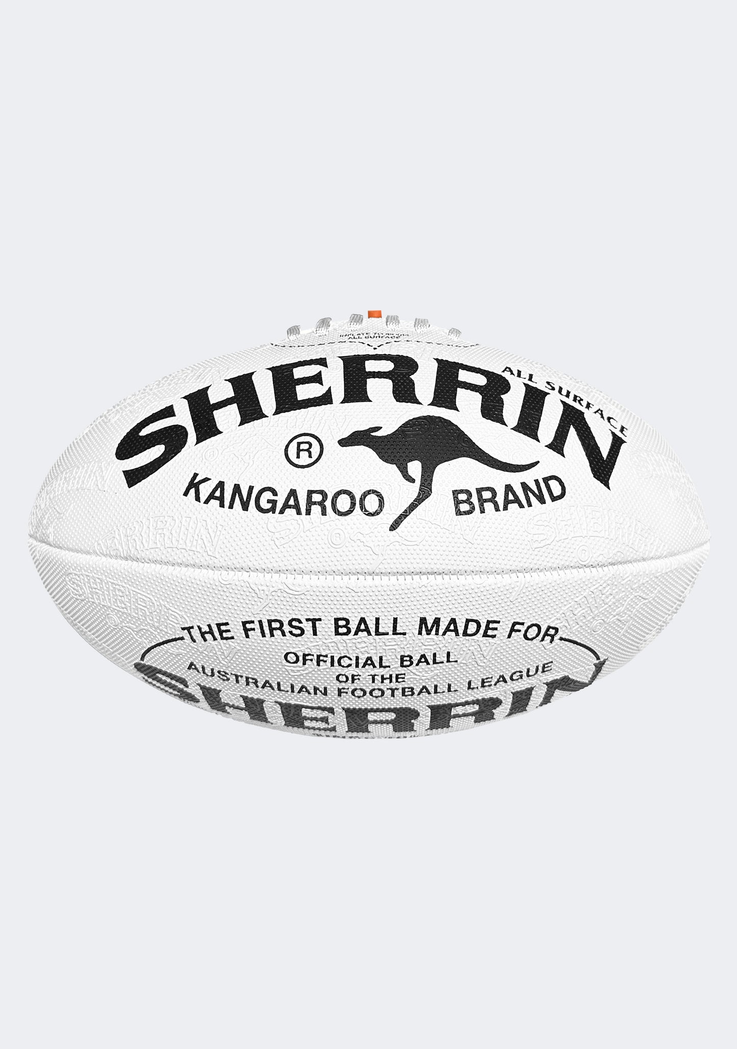 Sherrin KB Match All Surface AFL Ball White