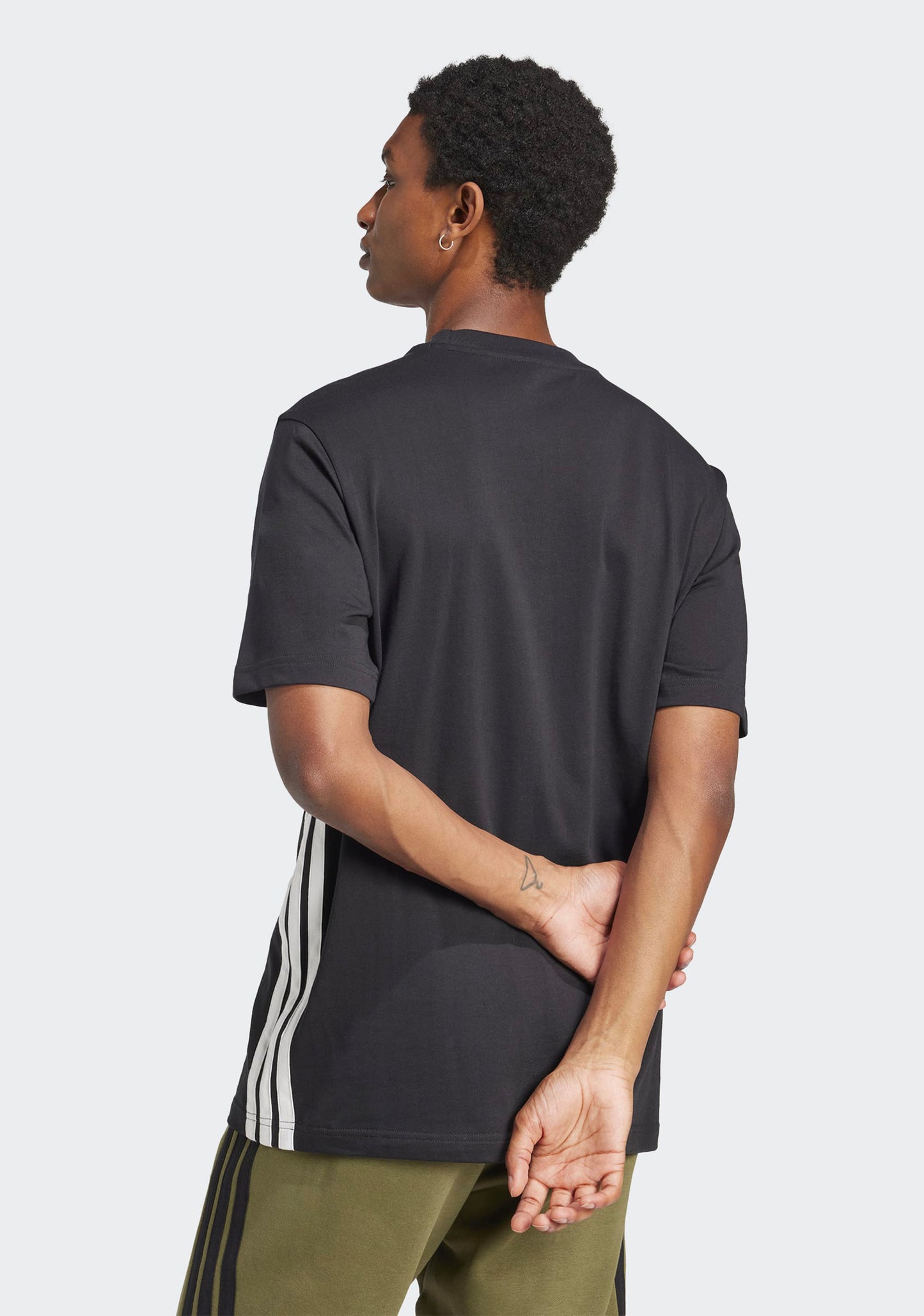 Adidas Men's Essentials 3-Stripes Single Jersey Tee
