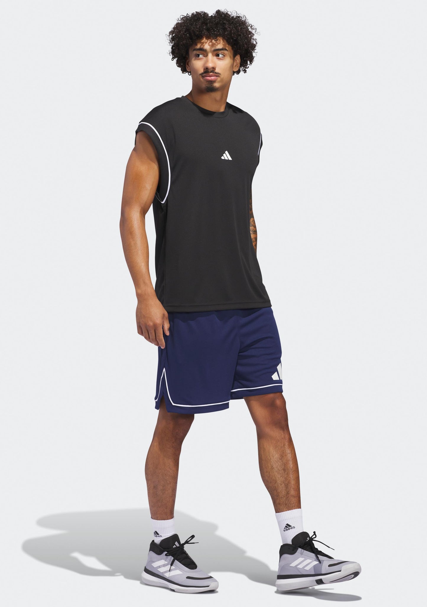 Adidas Men's Basketball Badge of Sport 9” Shorts