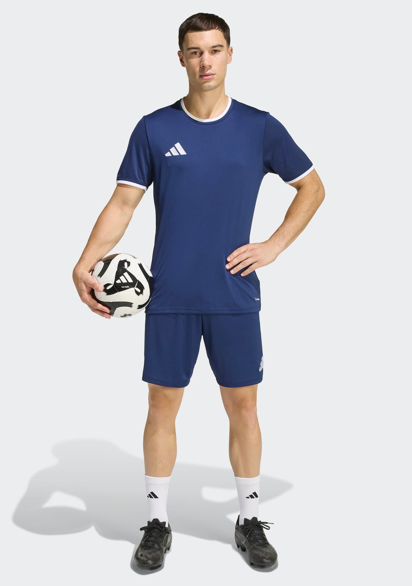 Adidas Men's Entrada 26 Shorts Navy