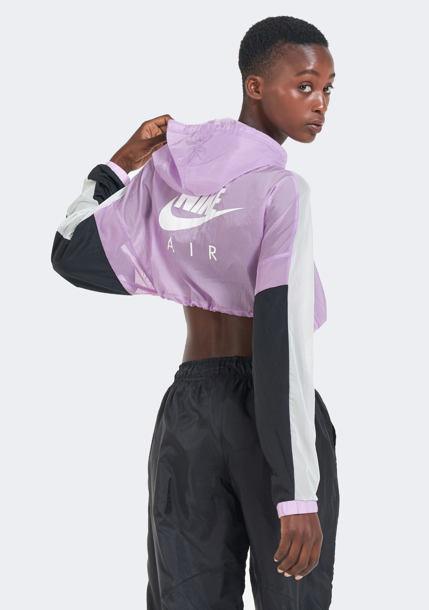 Nike Women's Air Crop Light Hooded Windbreaker