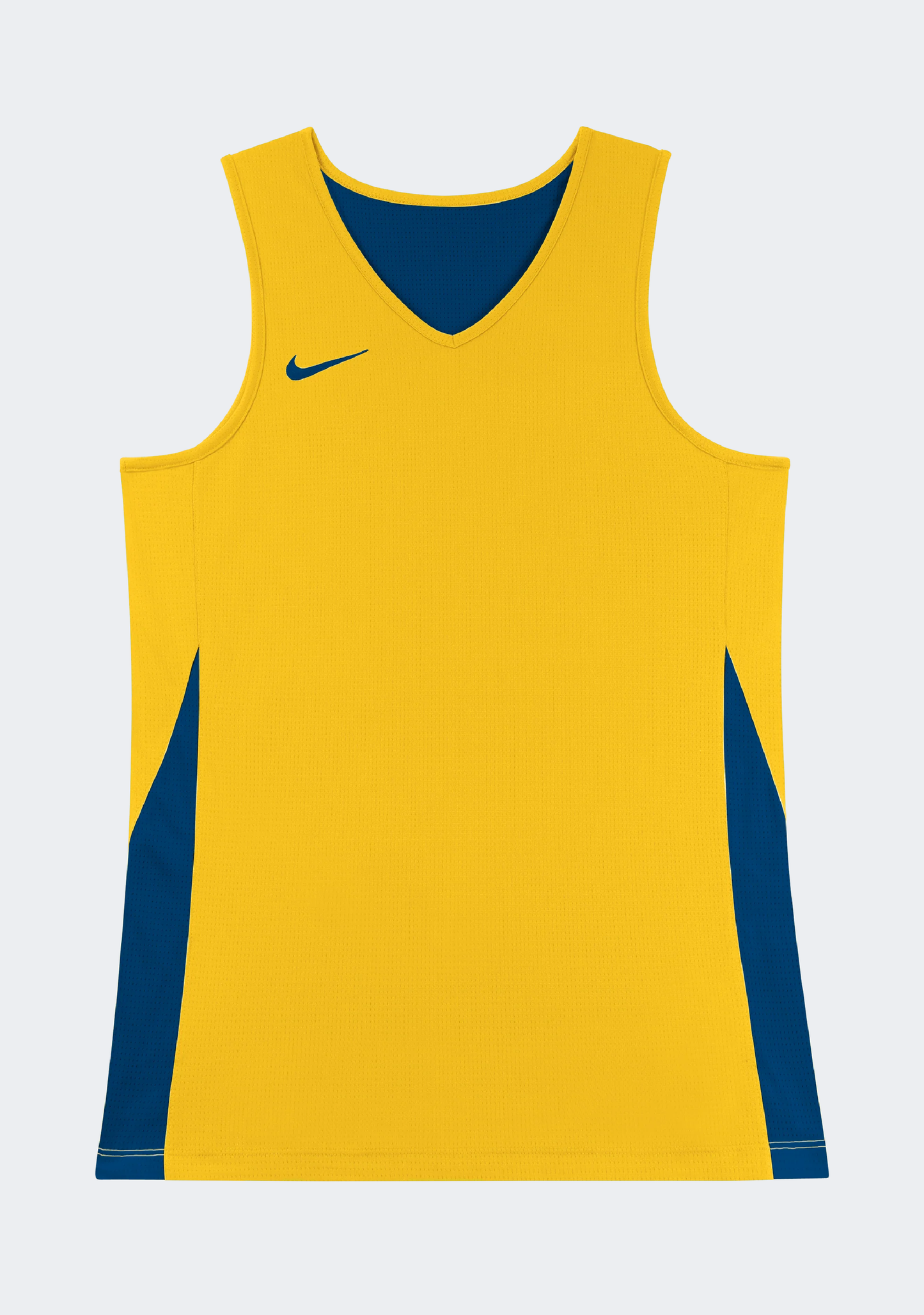 Nike Men's Reversible Basketball Training Jersey - Royal/Yellow