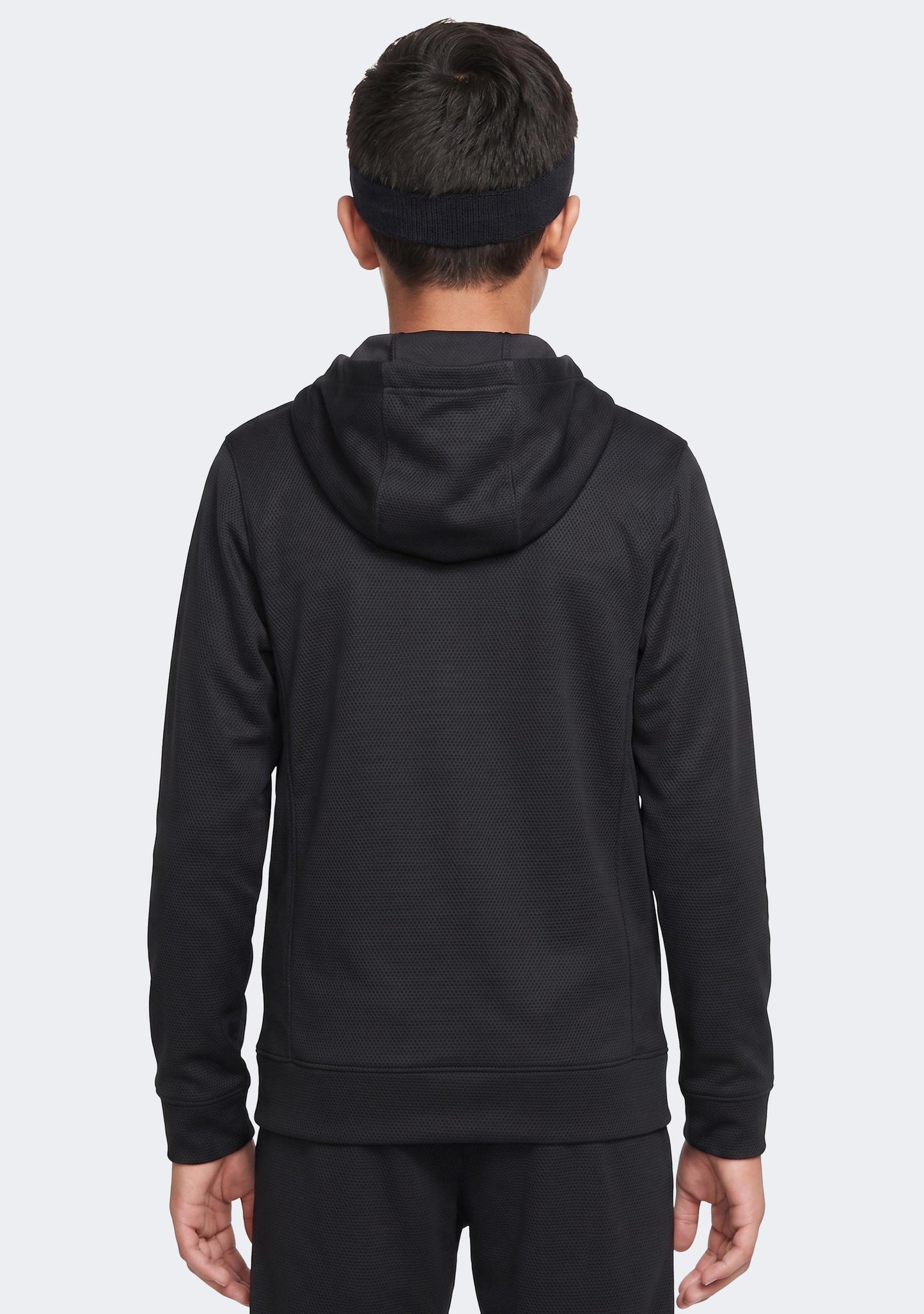 Nike Kids' Team Basketball Full Zip Hoodie Black