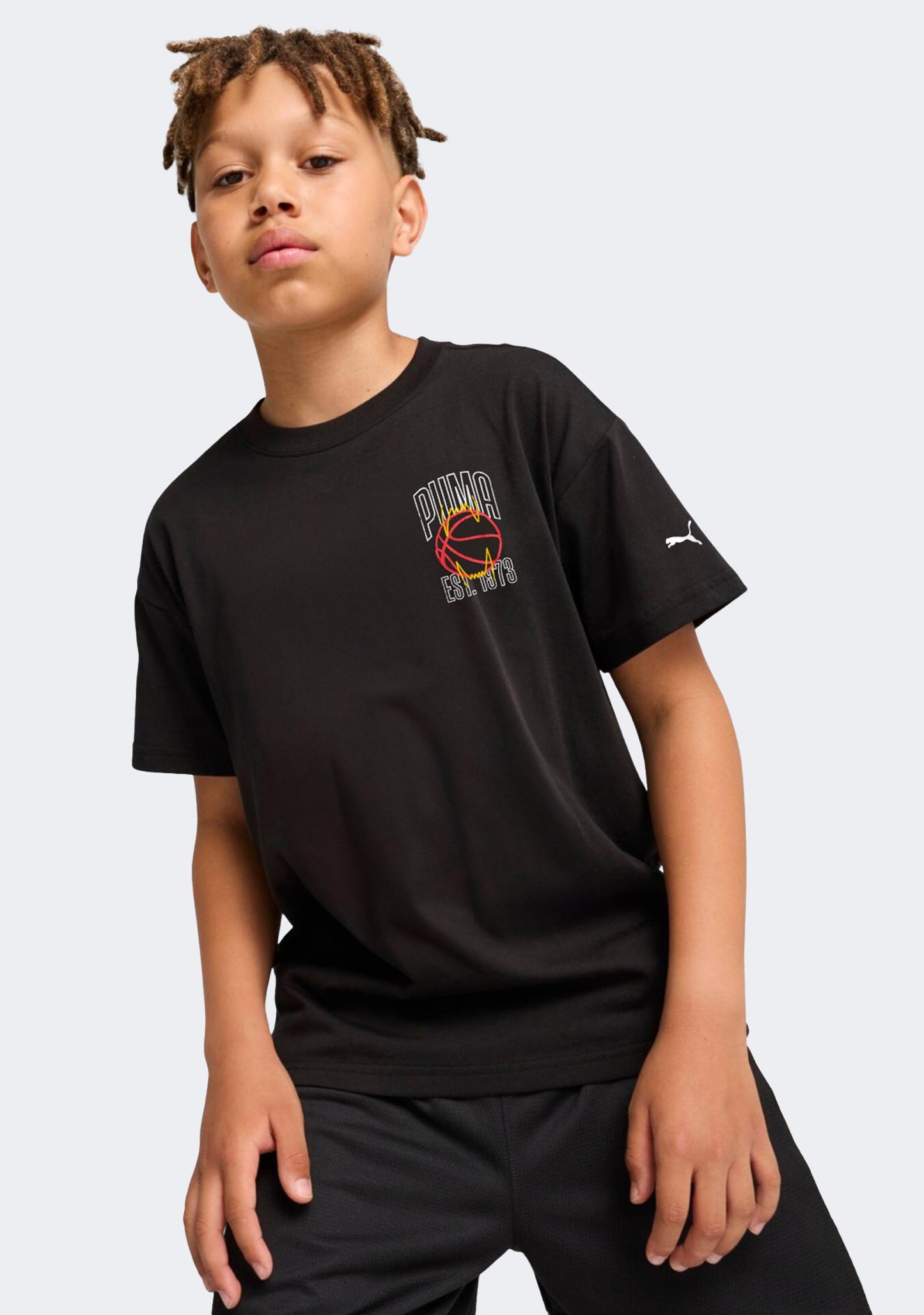 Puma Kids' Hoops Graphic Tee
