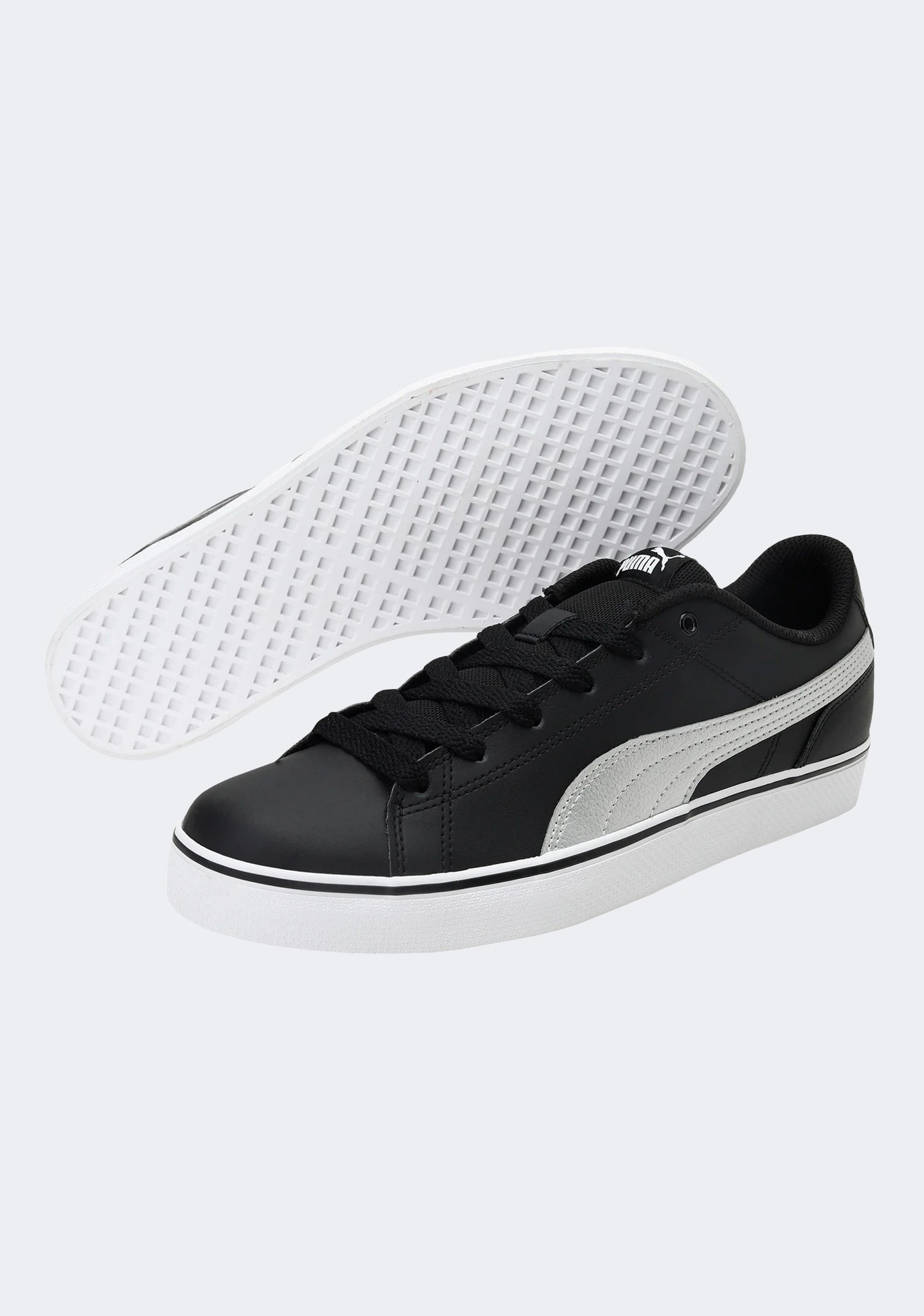 Puma Men’s Court Point VULC V2 Black Silver