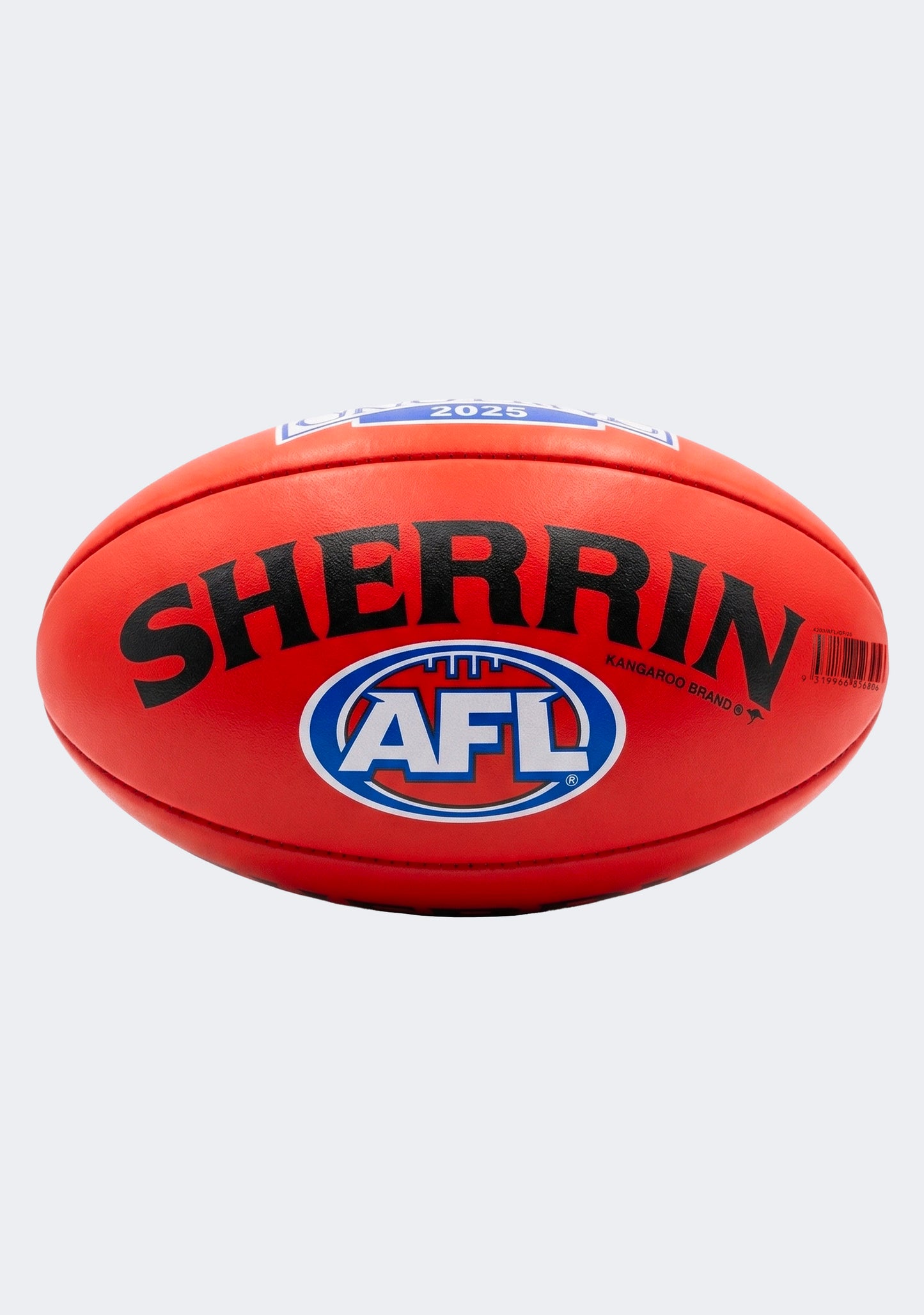 Sherrin PVC AFL Grand Final 2025 20cm Mini Football Red