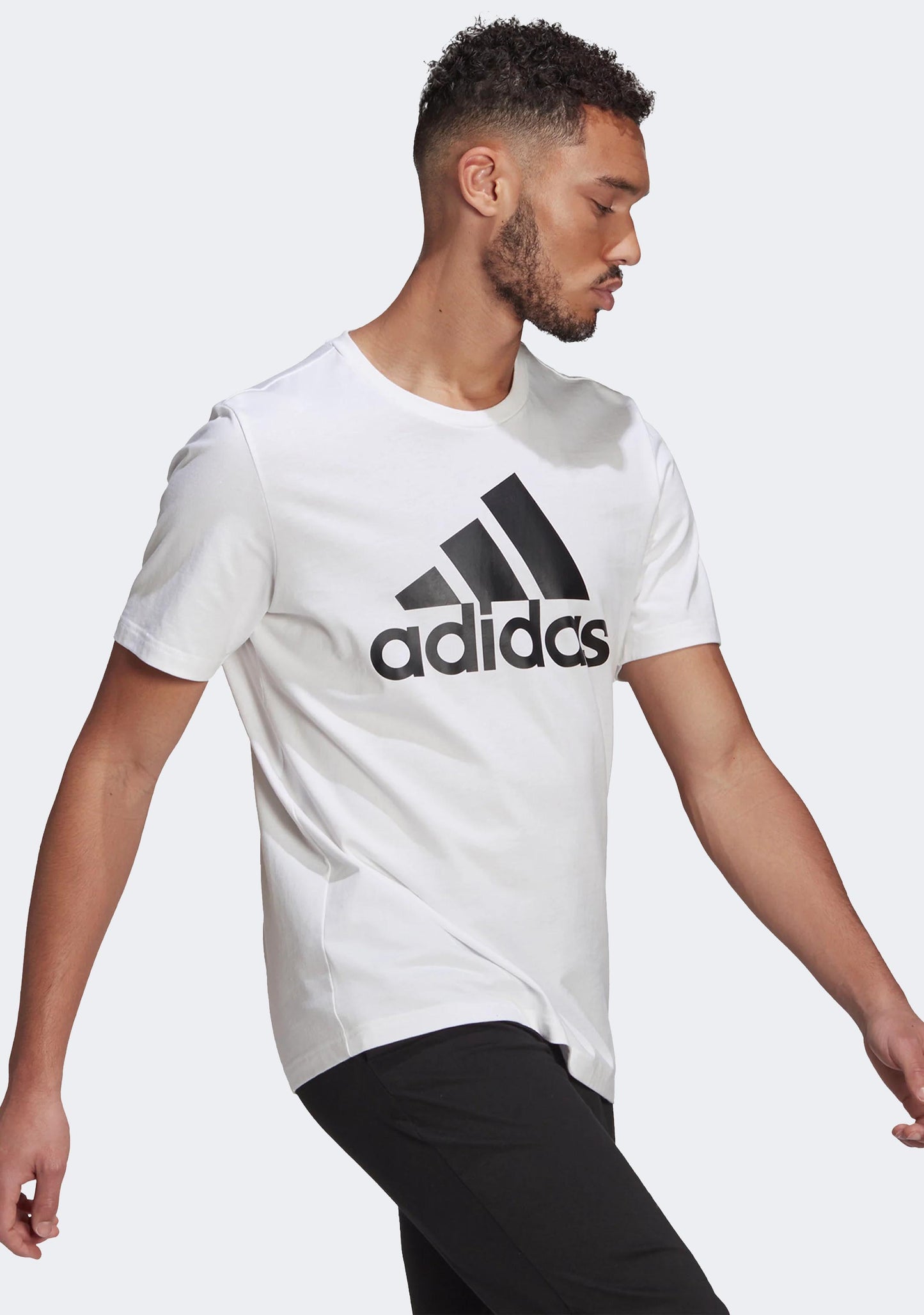 Adidas Men’s Essentials Big Logo Tee