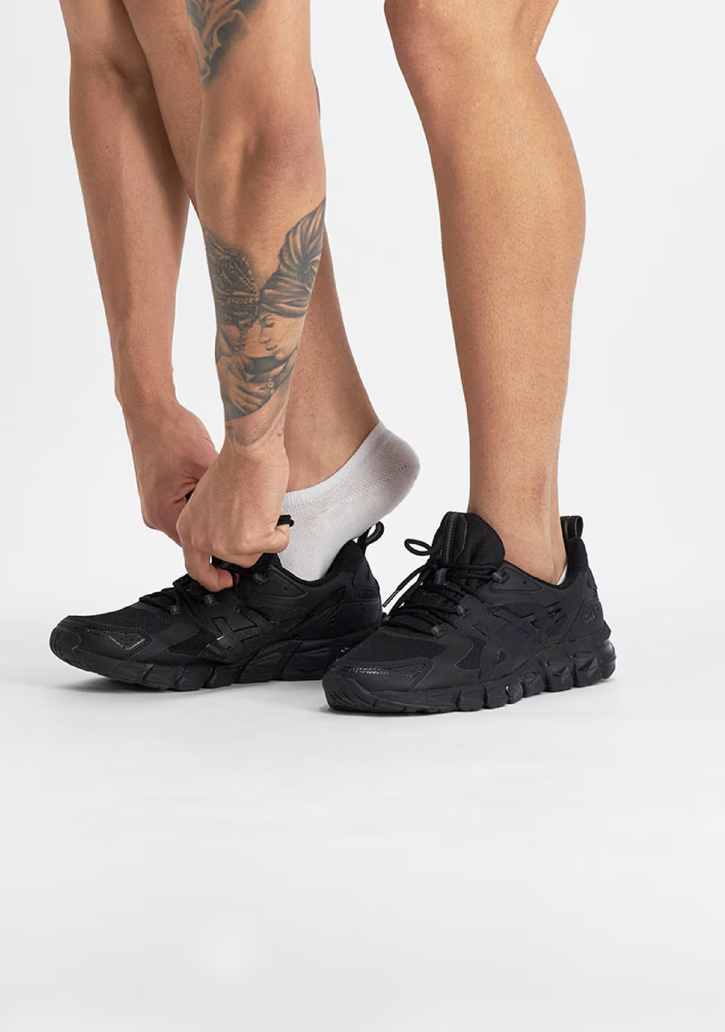 Champion C Logo Sneaker Socks 2 Pack White