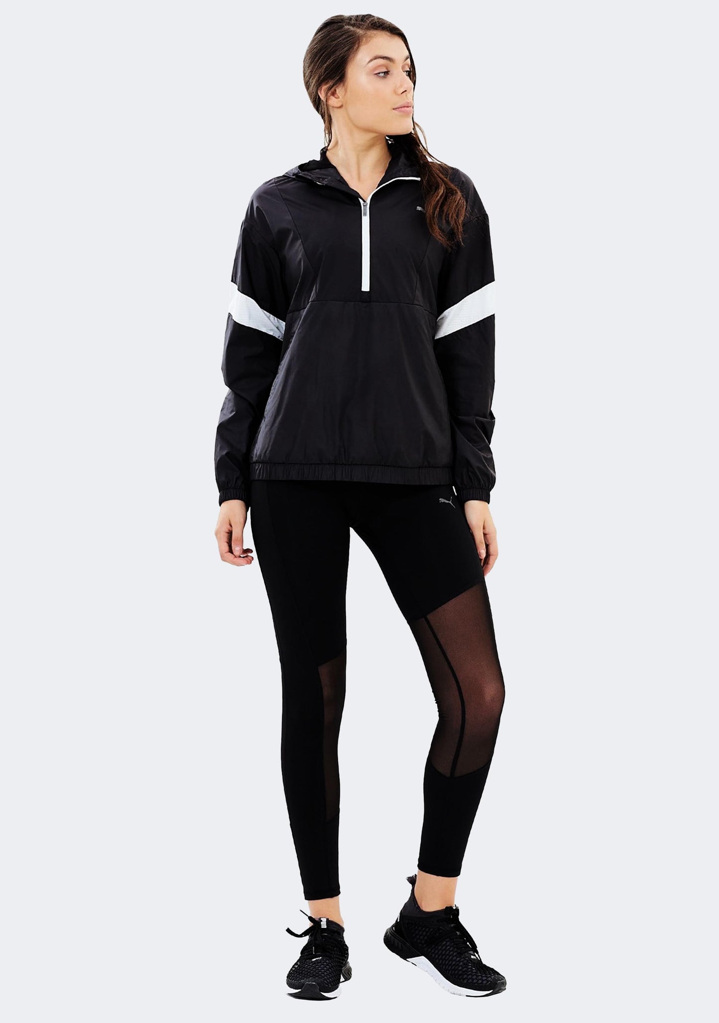 Puma Womens A.C.E Half Zip Womens Hooded Jacket