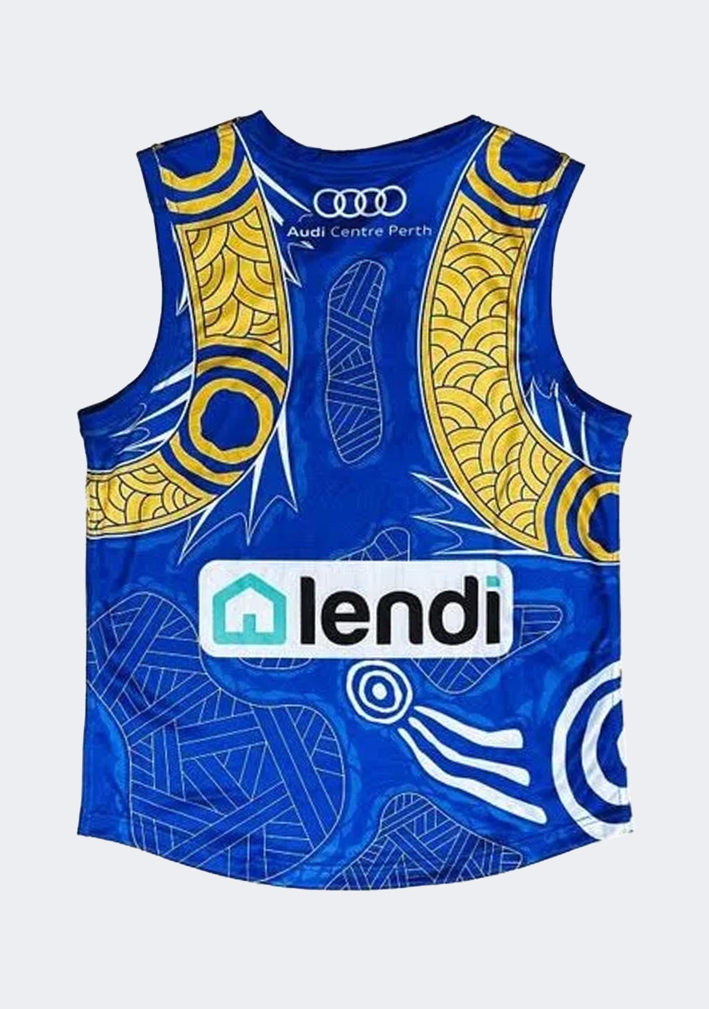 Castore Men's West Coast Eagles Replica Indigenous Guernsey