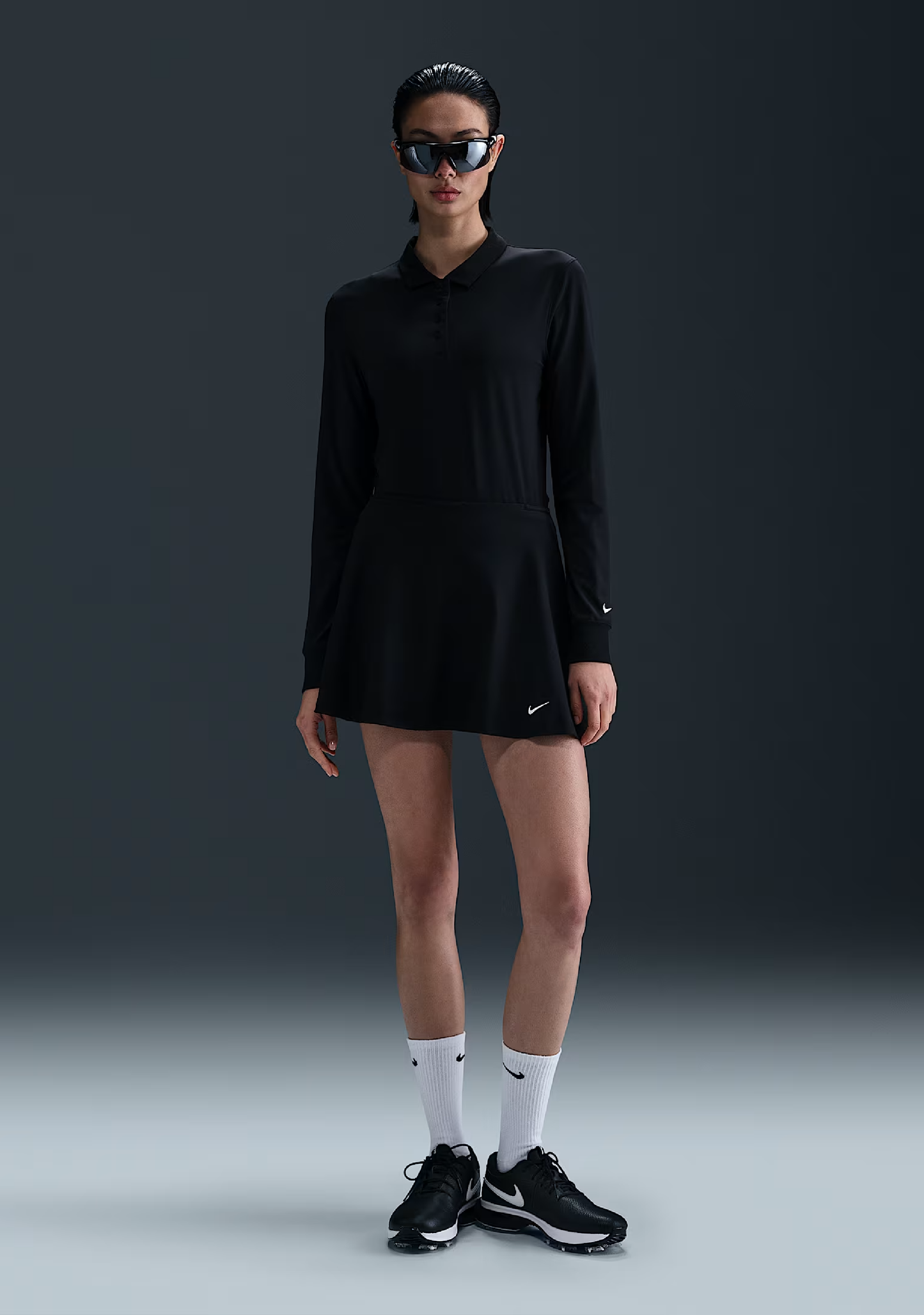 Nike Women's Victory Dri-FIT Long-Sleeve Polo