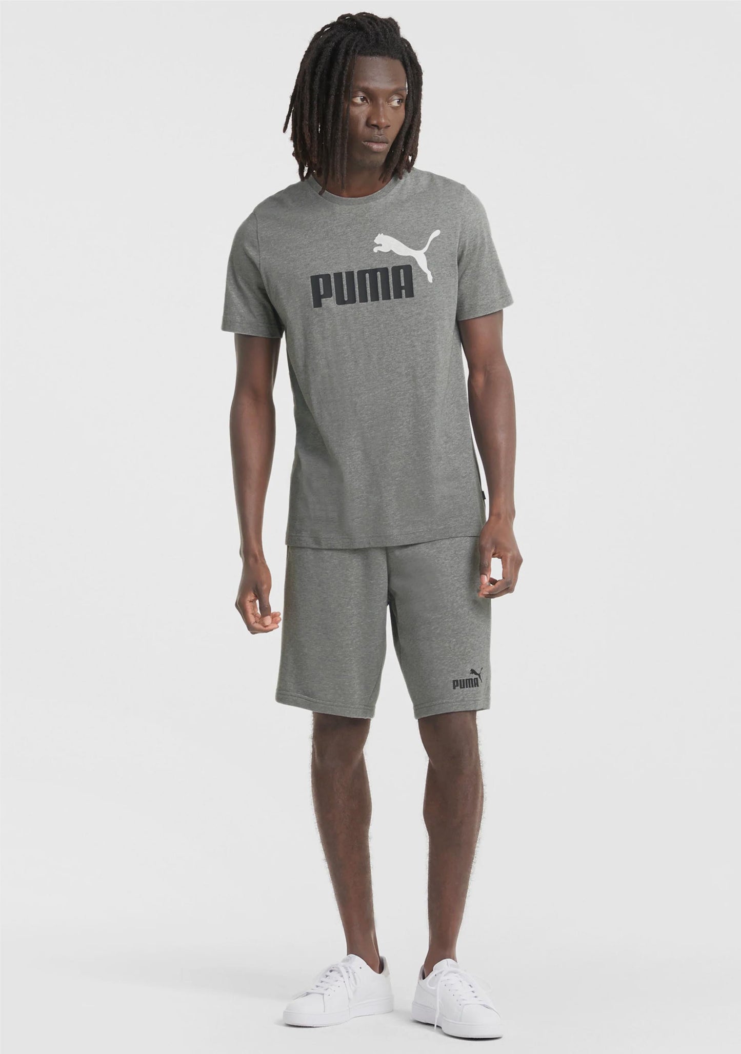 Puma Men’s Essential+ 2 Colour Logo Tee